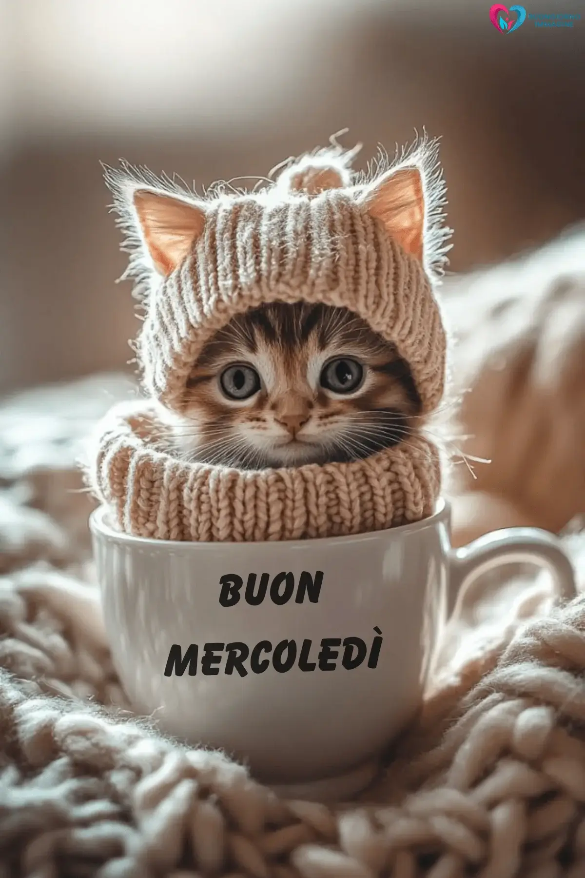 buon mercoledì buongiorno allegro con finestra aperta e luce calda