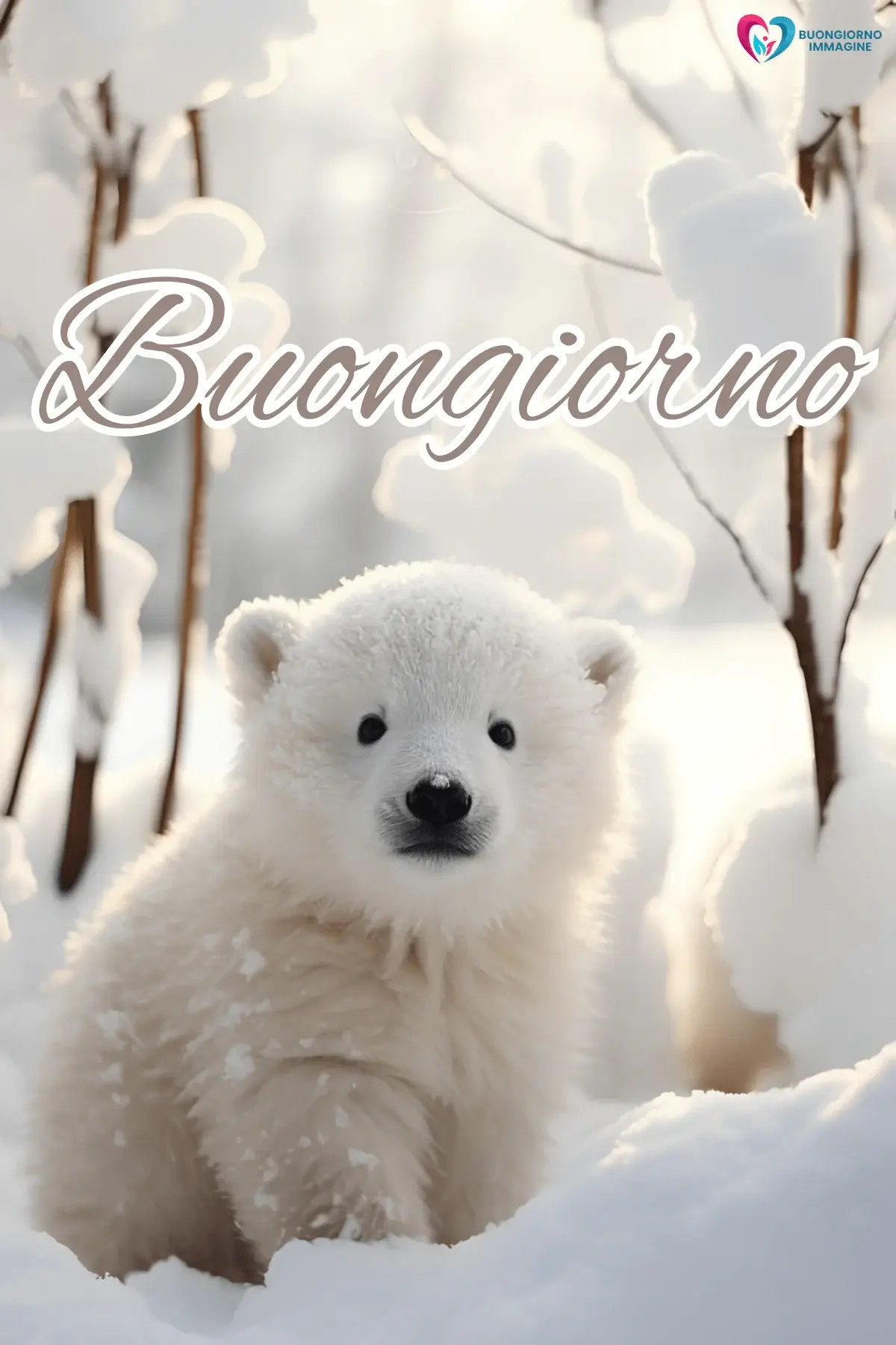buongiorno invernale nuovissime con sorriso mattutino