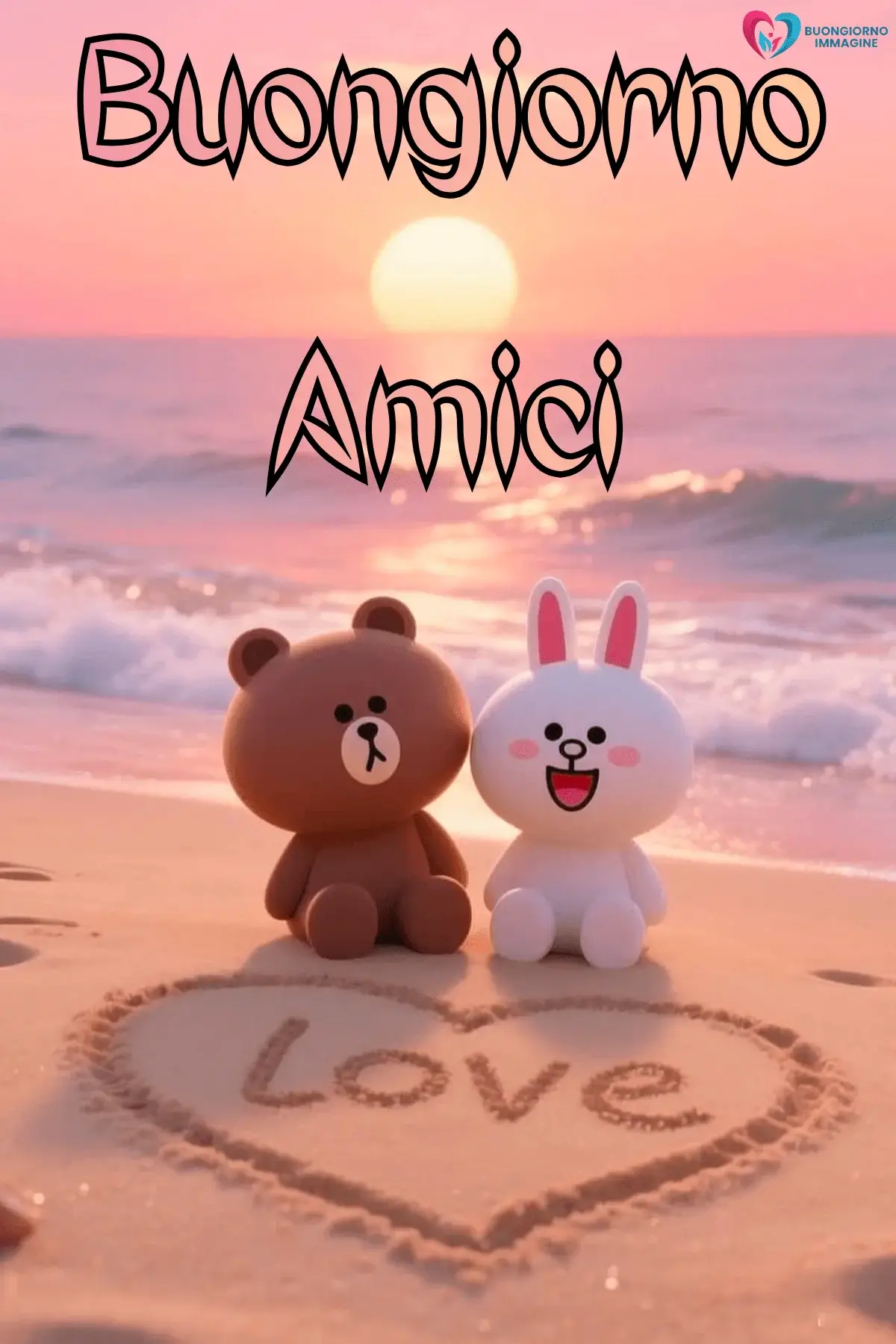 buongiorno amici gratis whatsapp con sorriso mattutino