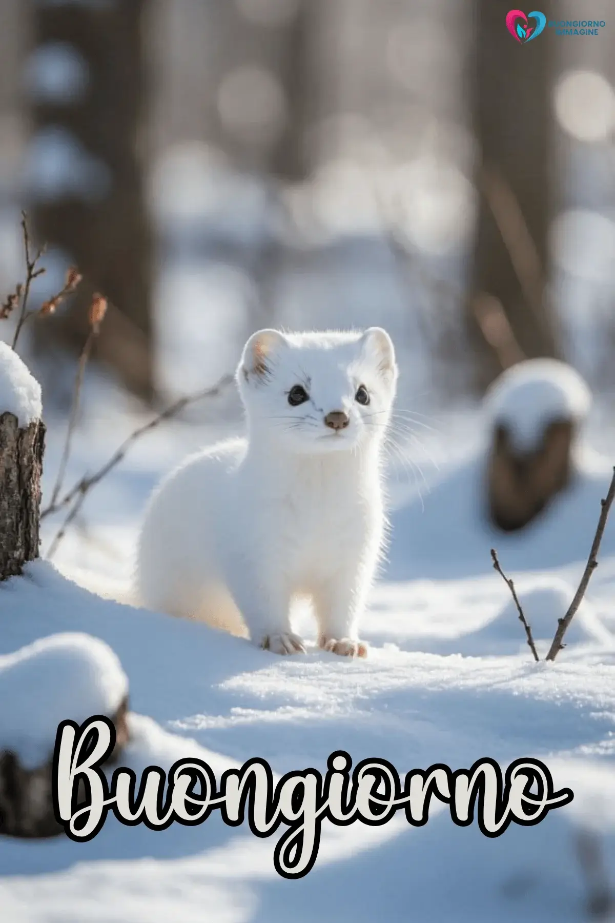 buongiorno invernale nuovissime con sorriso mattutino