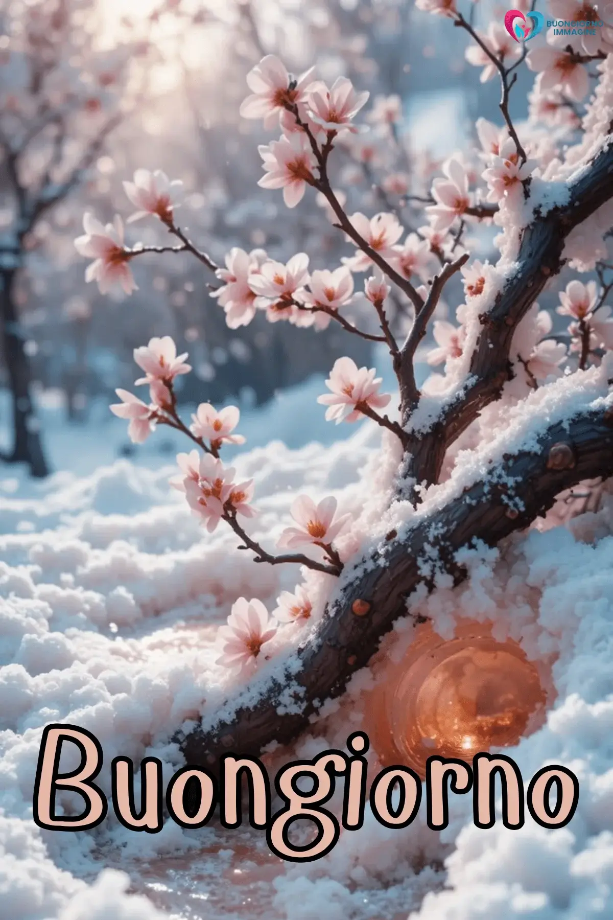 buongiorno invernale nuovissime con sorriso mattutino