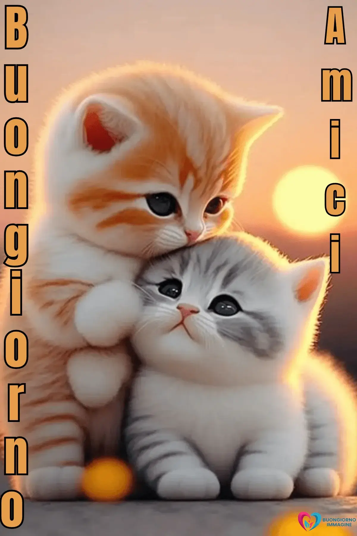 buongiorno amici gratis whatsapp con sorriso mattutino