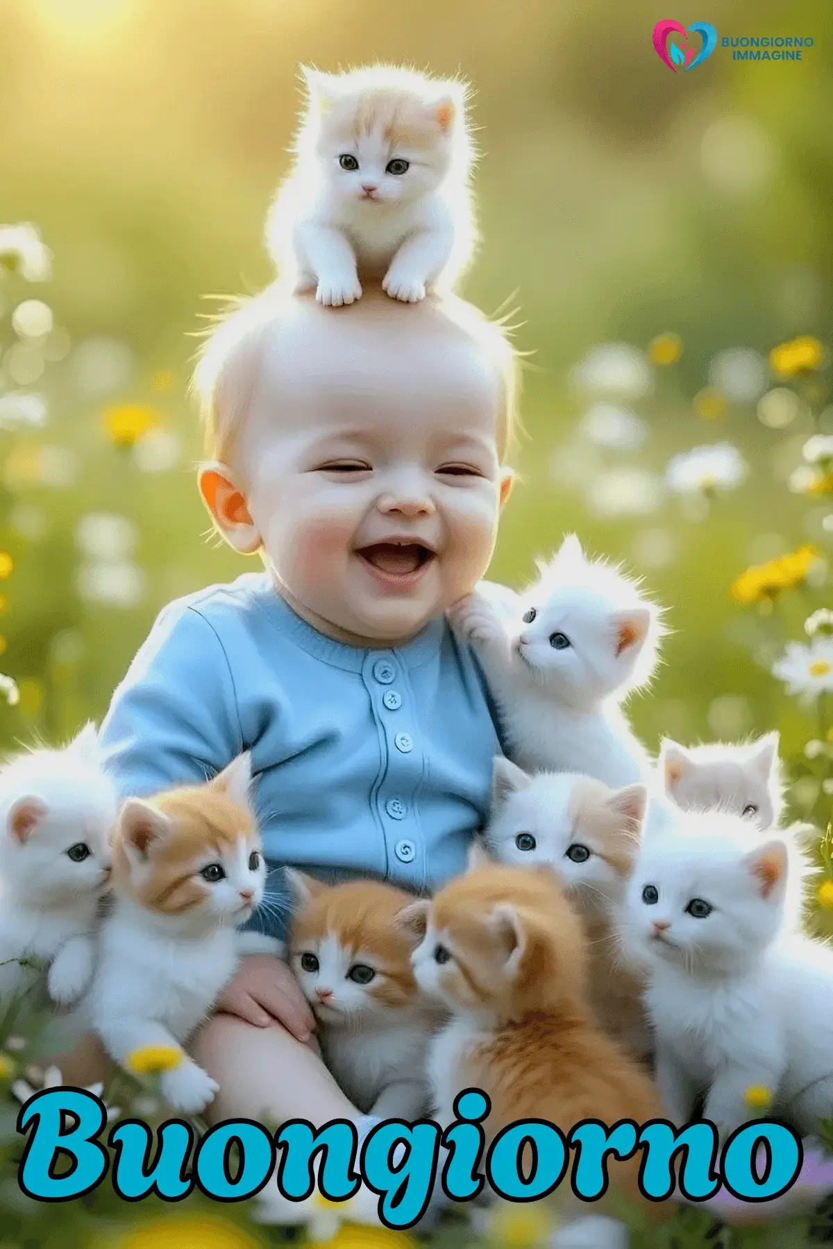 buongiorno bambini whatsapp gratis con terrazza e colazione italiana