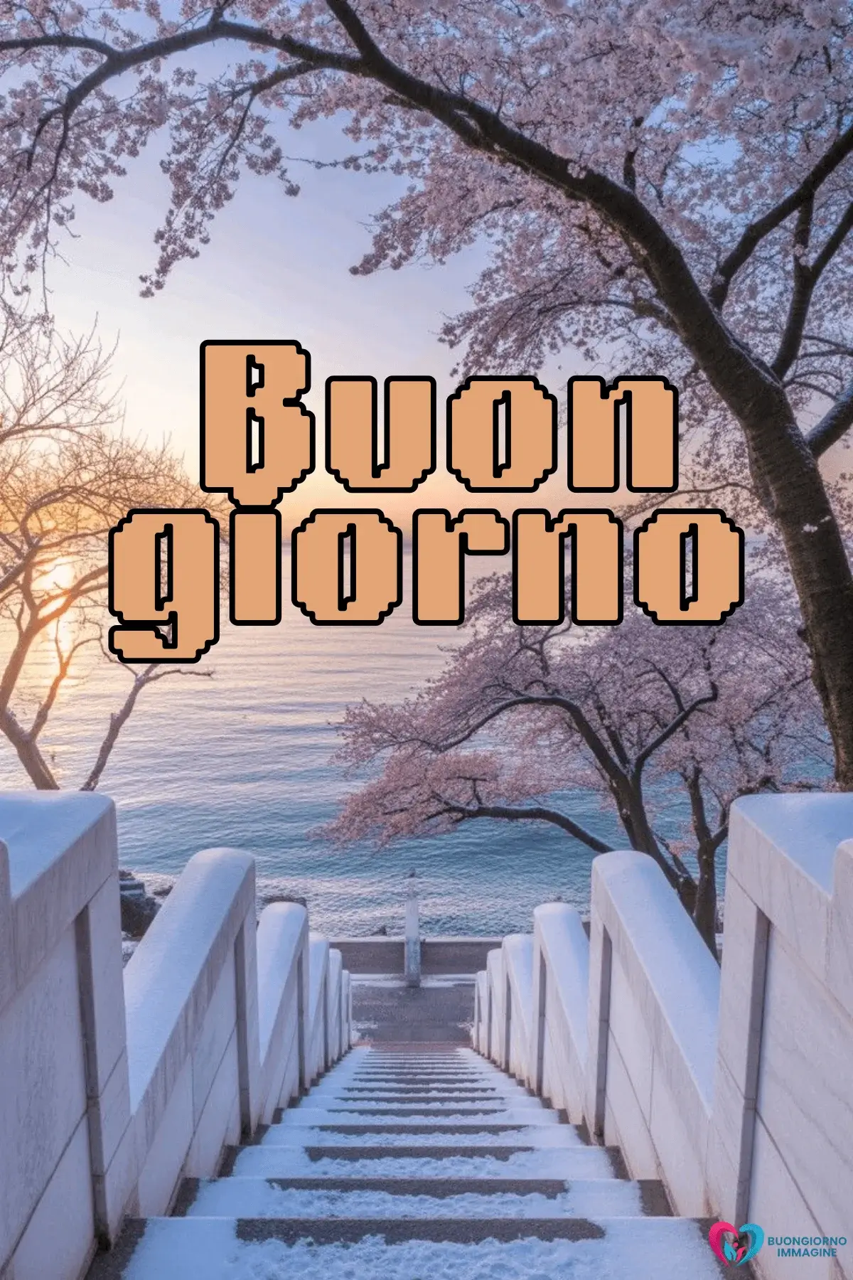 buongiorno invernale accogliente con sorriso mattutino