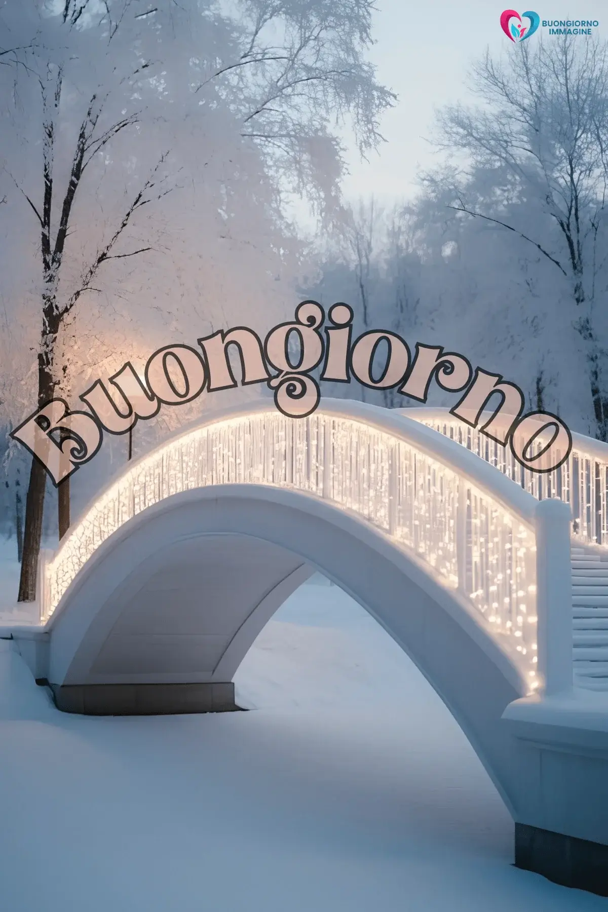 buongiorno invernale accogliente con sorriso mattutino