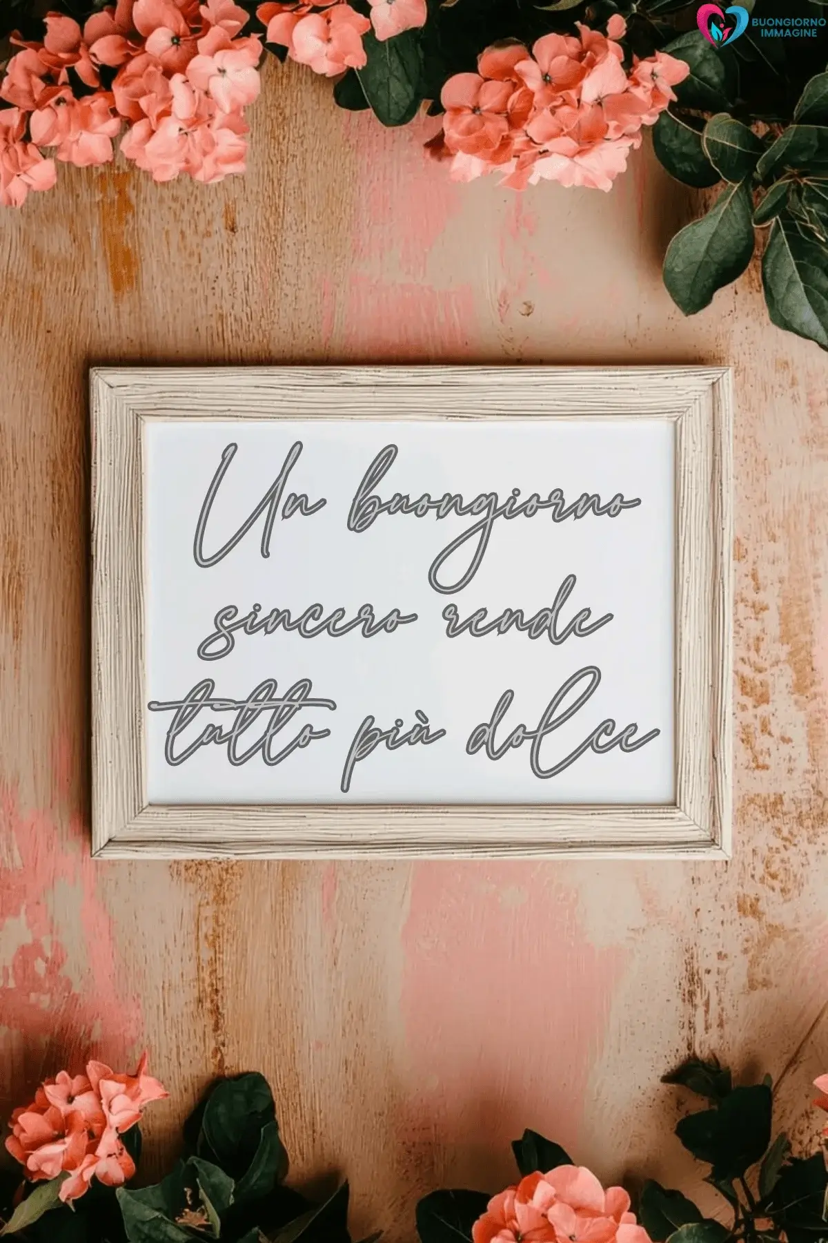 buongiorno frasi belle dolci con giardino fiorito e farfalle