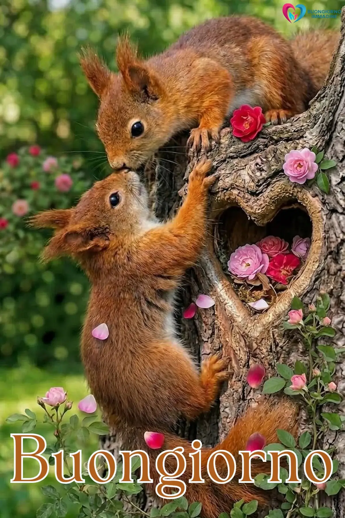 buongiorno cuore dolce 'albero