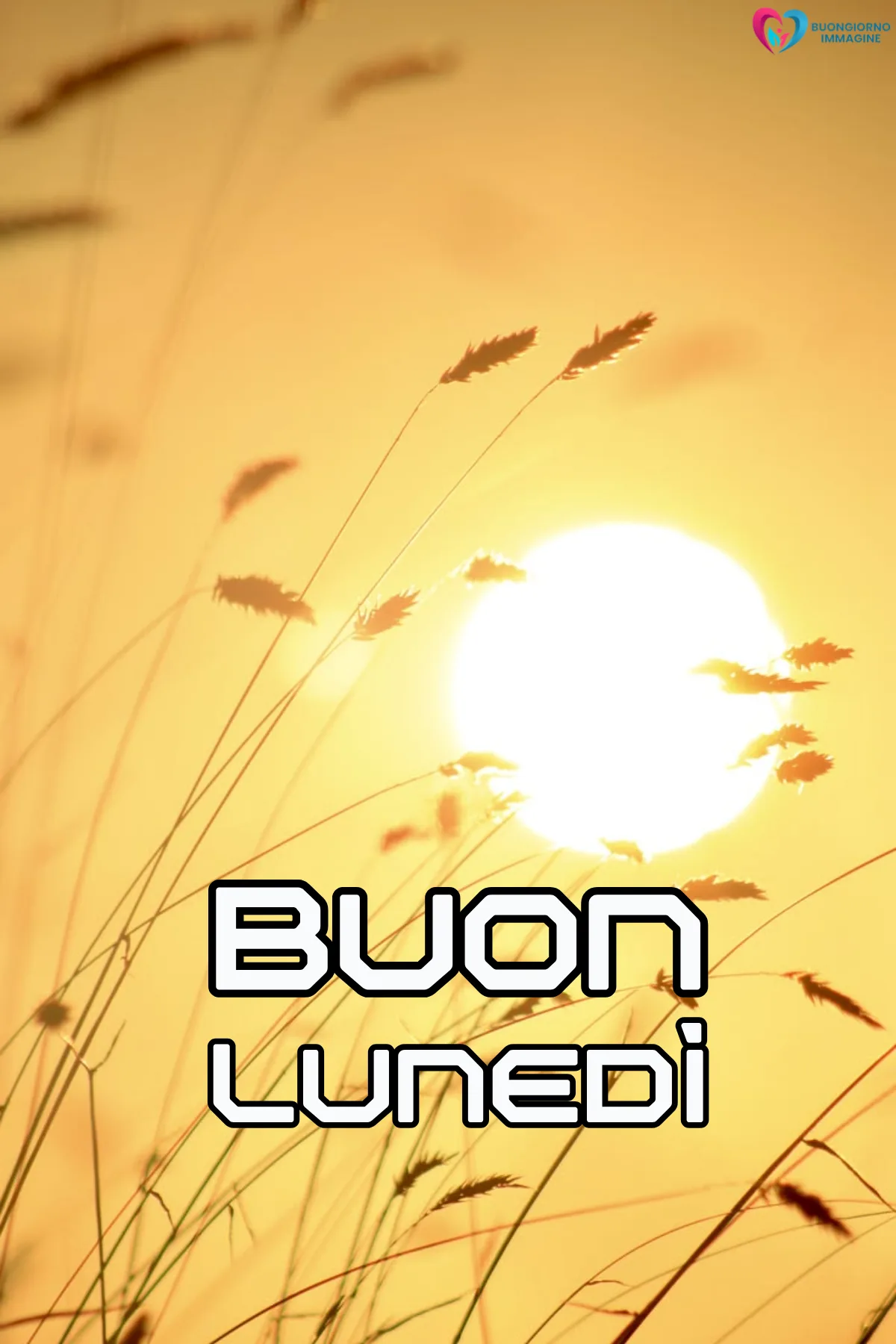 immagini buongiorno divertenti con cielo azzurro e nuvole rosa