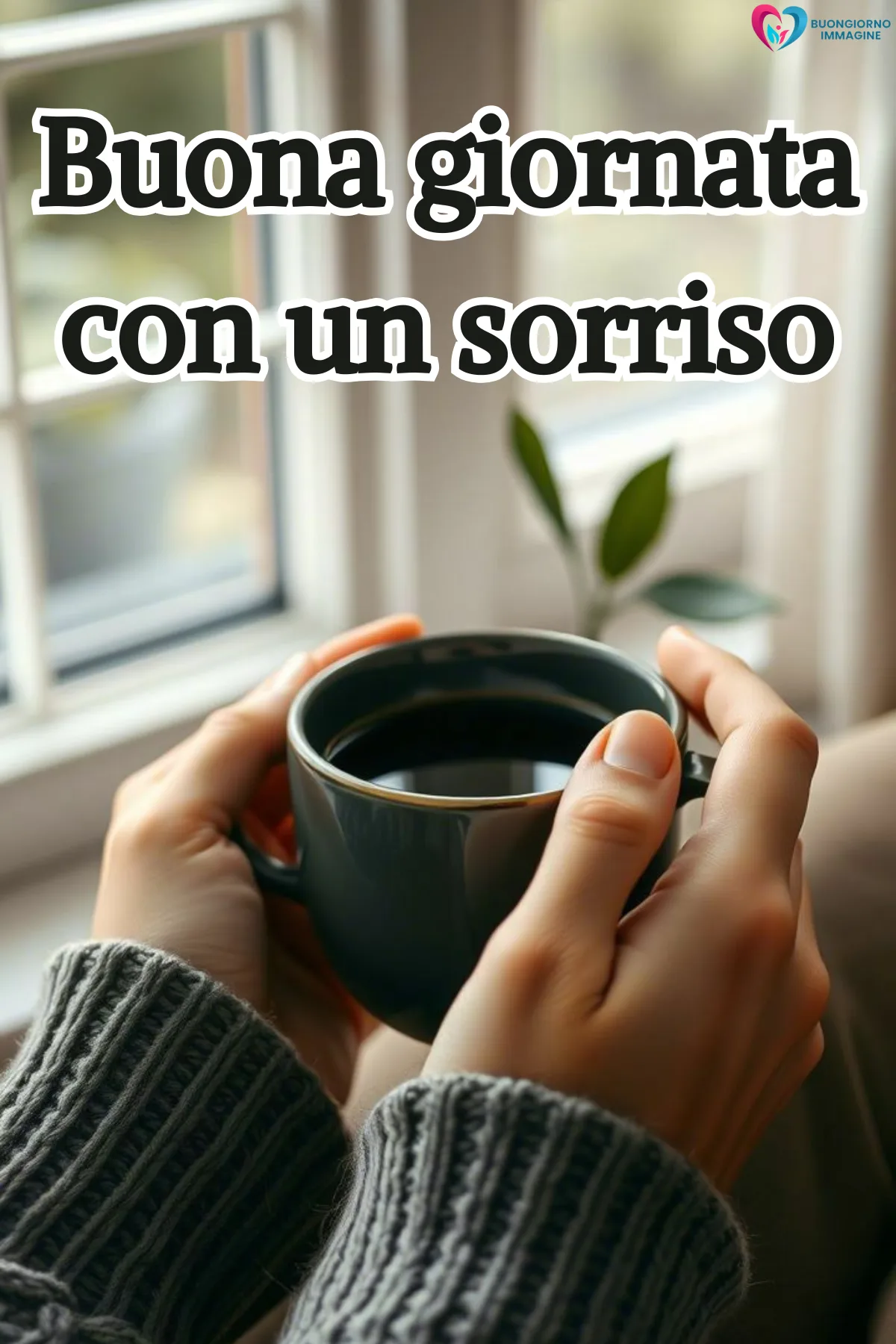 buona giornata gratis whatsapp con caffè e biscotti freschi
