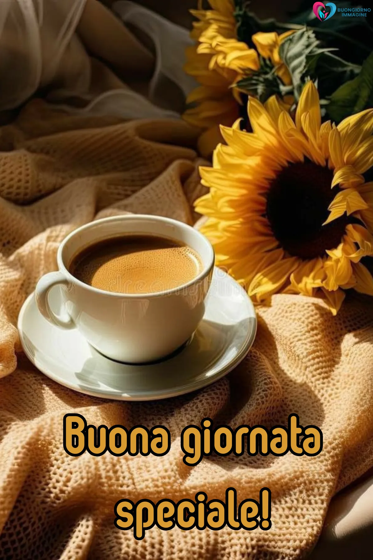 buona giornata divertente simpatica con cielo azzurro e nuvole rosa