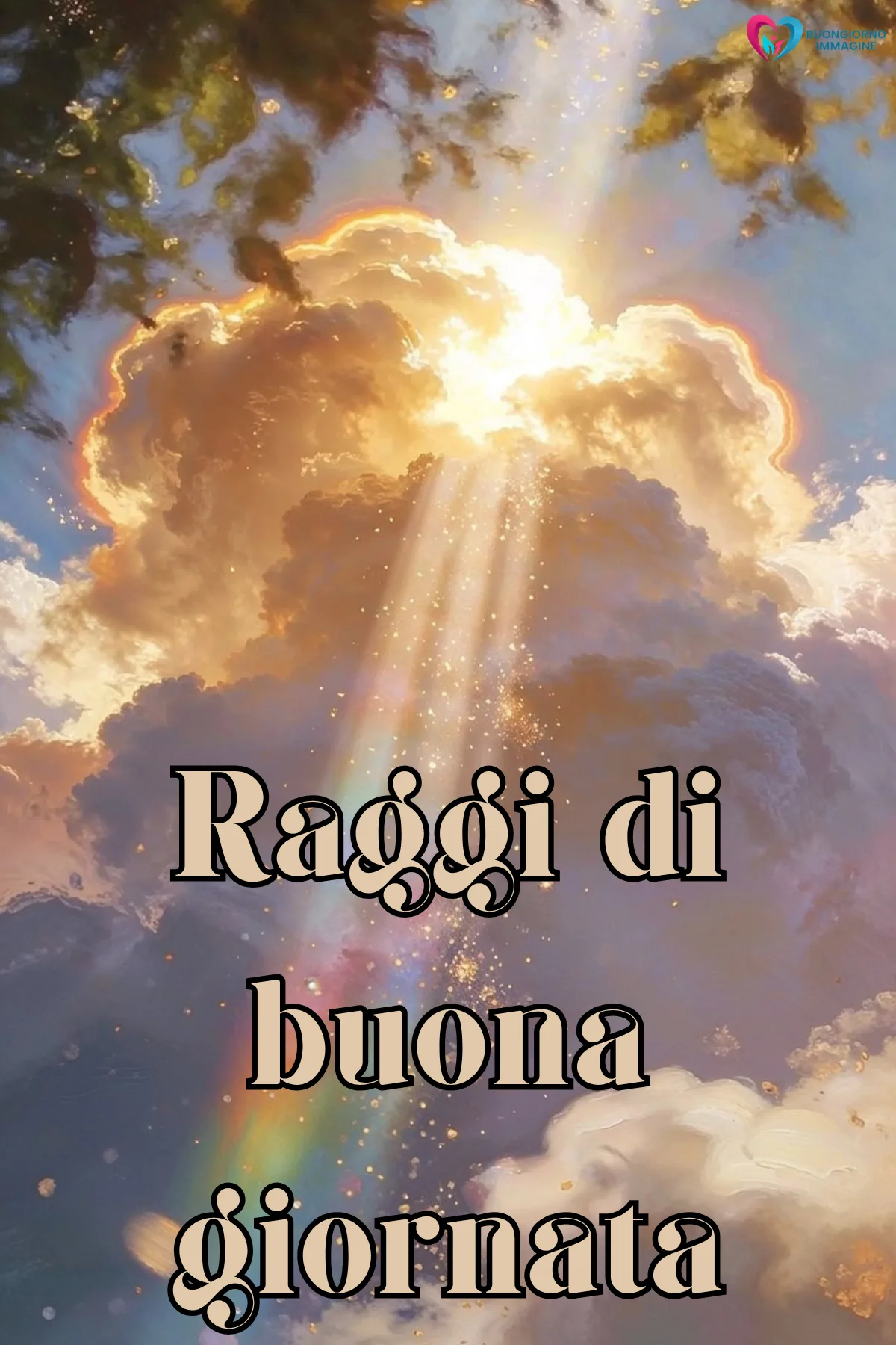 buona giornata gratis whatsapp con tazza cappuccino e croissant