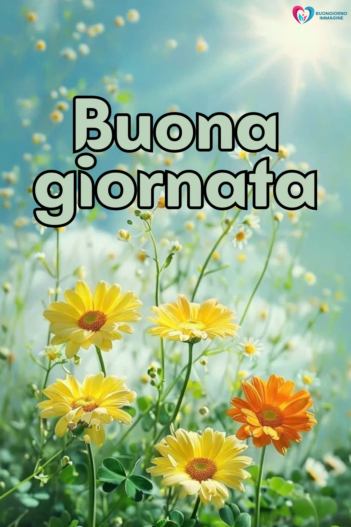 immagini buona giornata con paesaggio luminoso del mattino