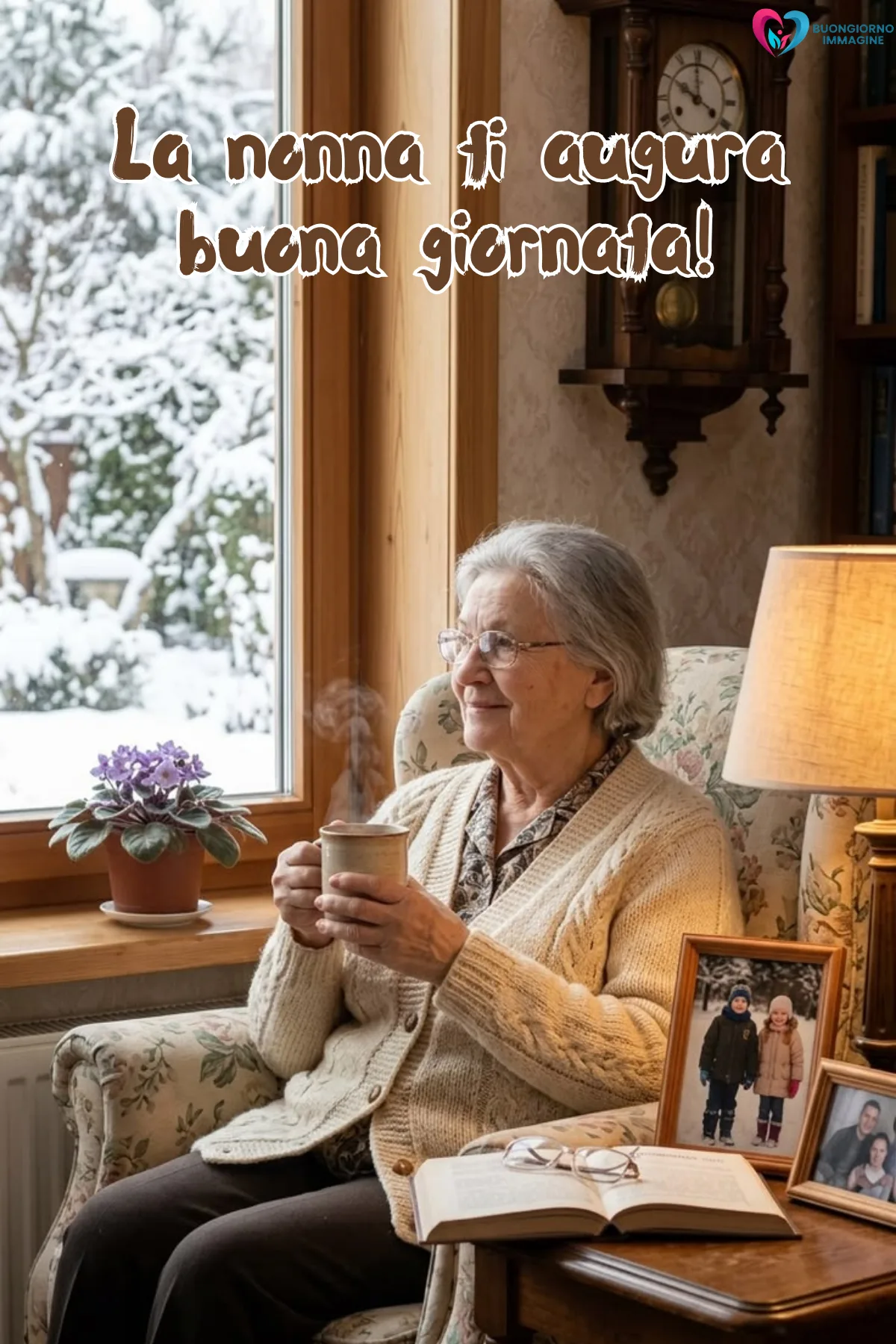 buona giornata immagini nuove con finestra aperta e luce calda