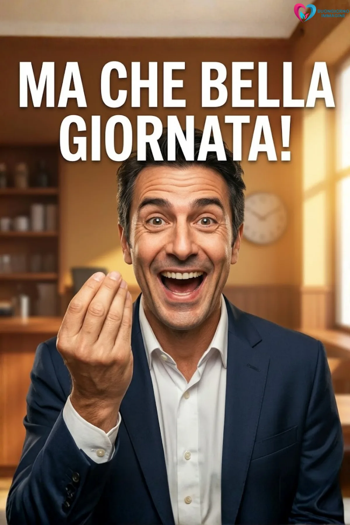 felice giornata immagini nuove con cielo azzurro e nuvole rosa