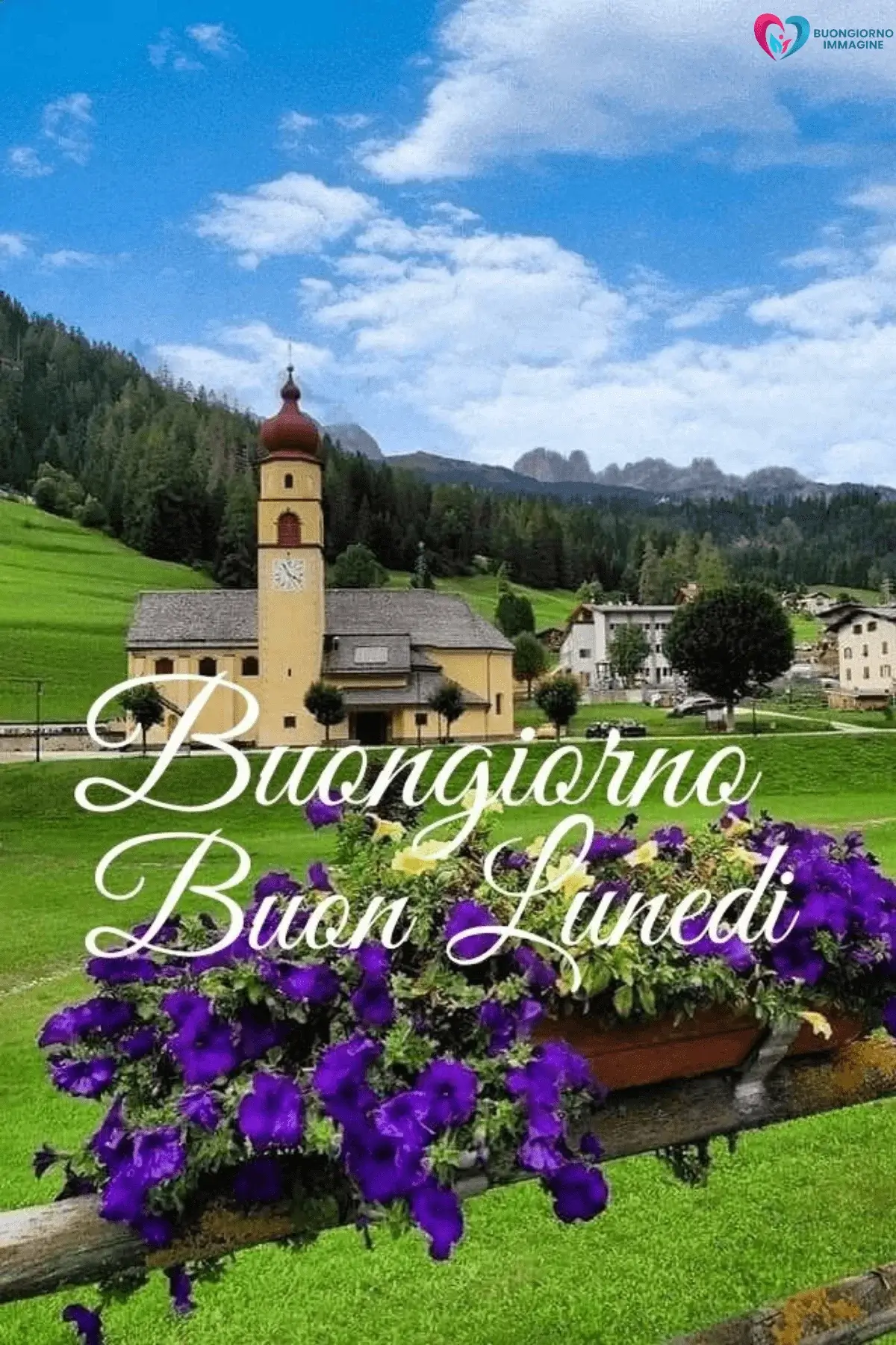 buongiorno buon lunedì con energia e buon umore