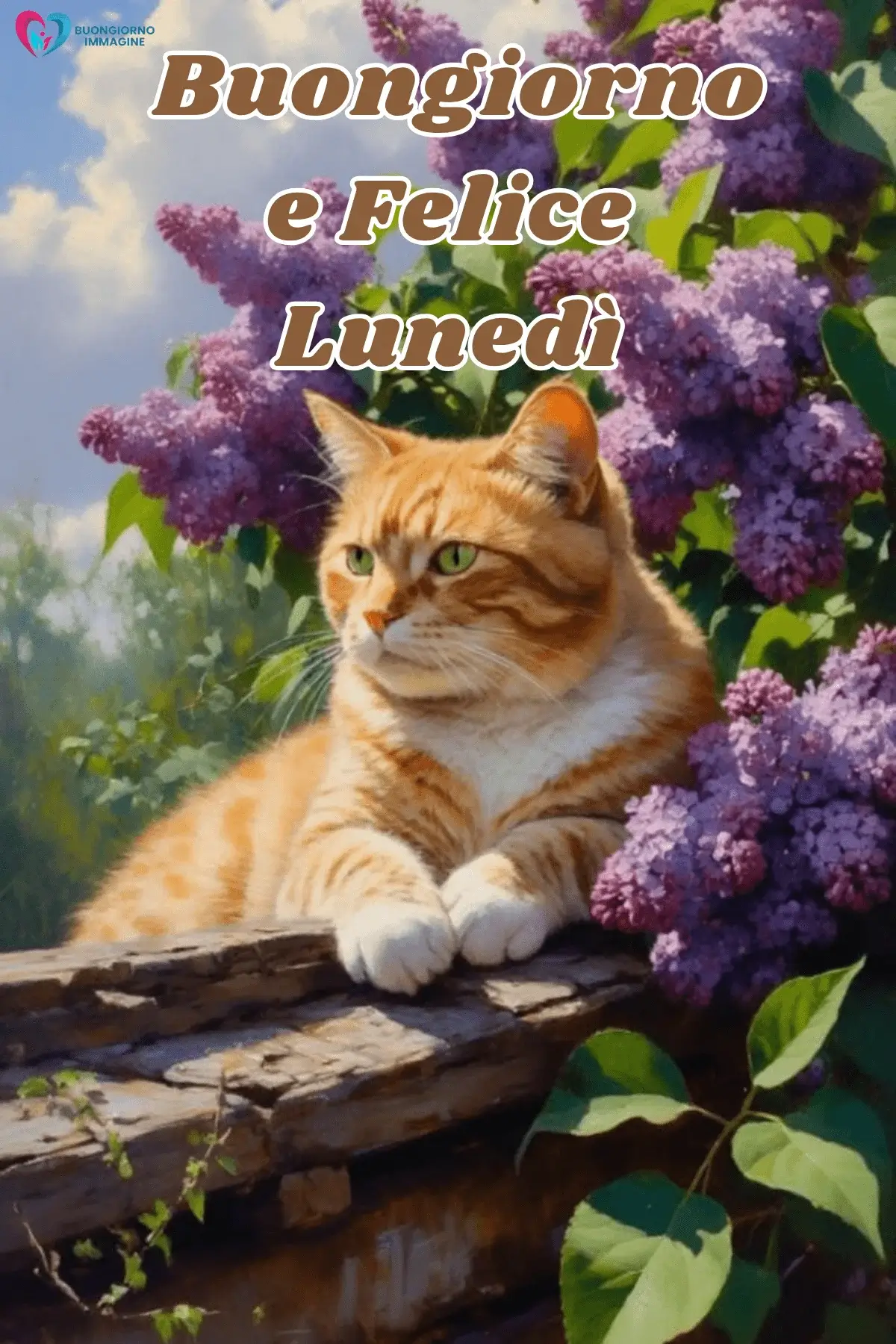 buongiorno buon lunedì con sorriso e serenità