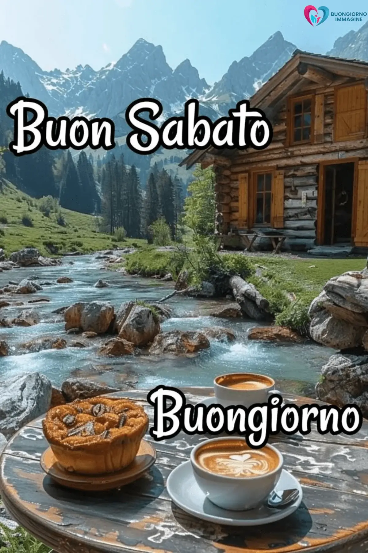 buongiorno buon sabato con auguri buona giornata