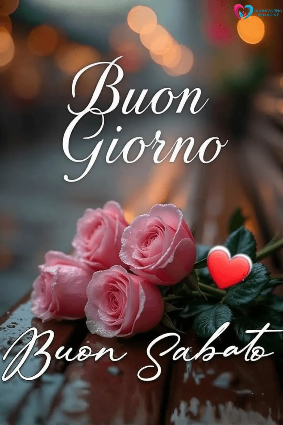 buongiorno buon sabato con felicità e pace