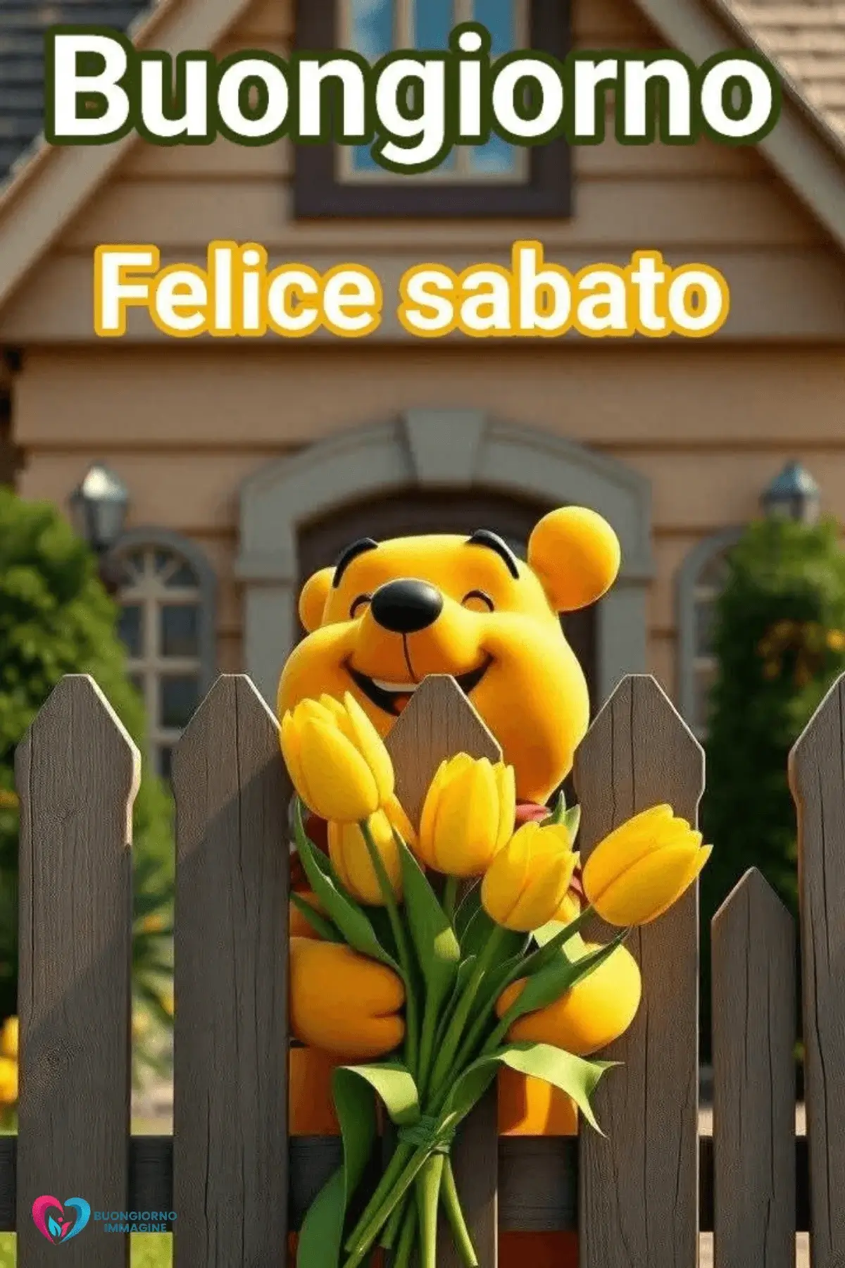 buongiorno buon sabato con messaggi dolci per lei