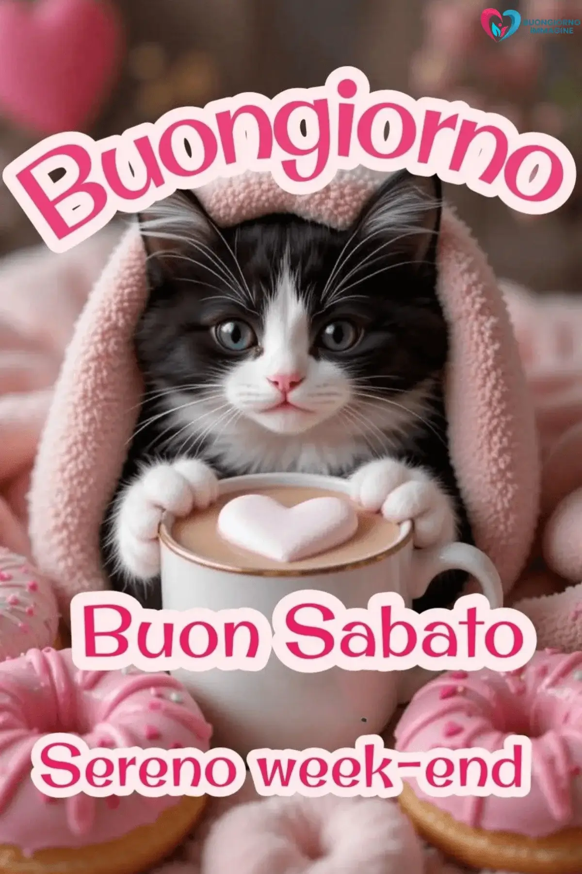 buongiorno buon sabato con parole positive italiane