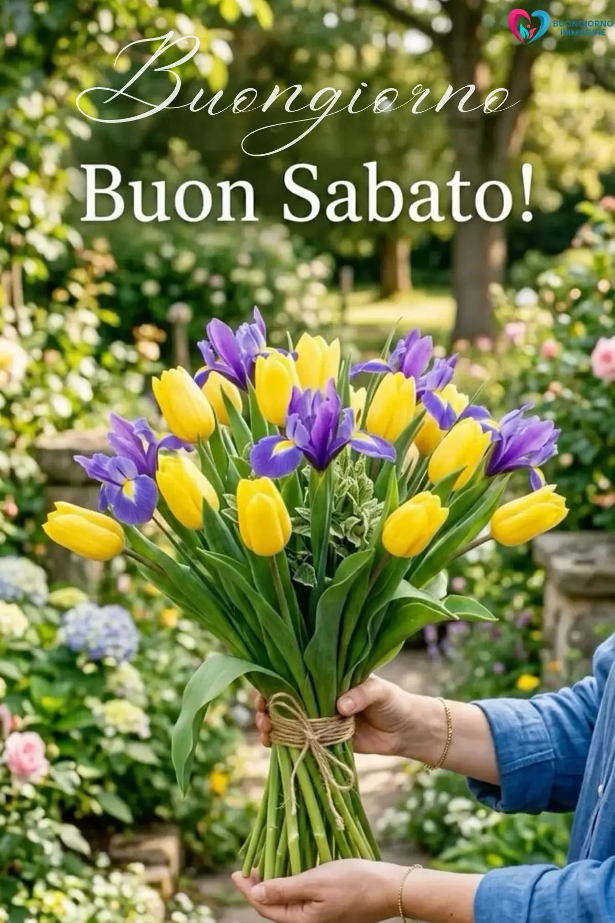 buongiorno buon sabato con vibrazioni positive