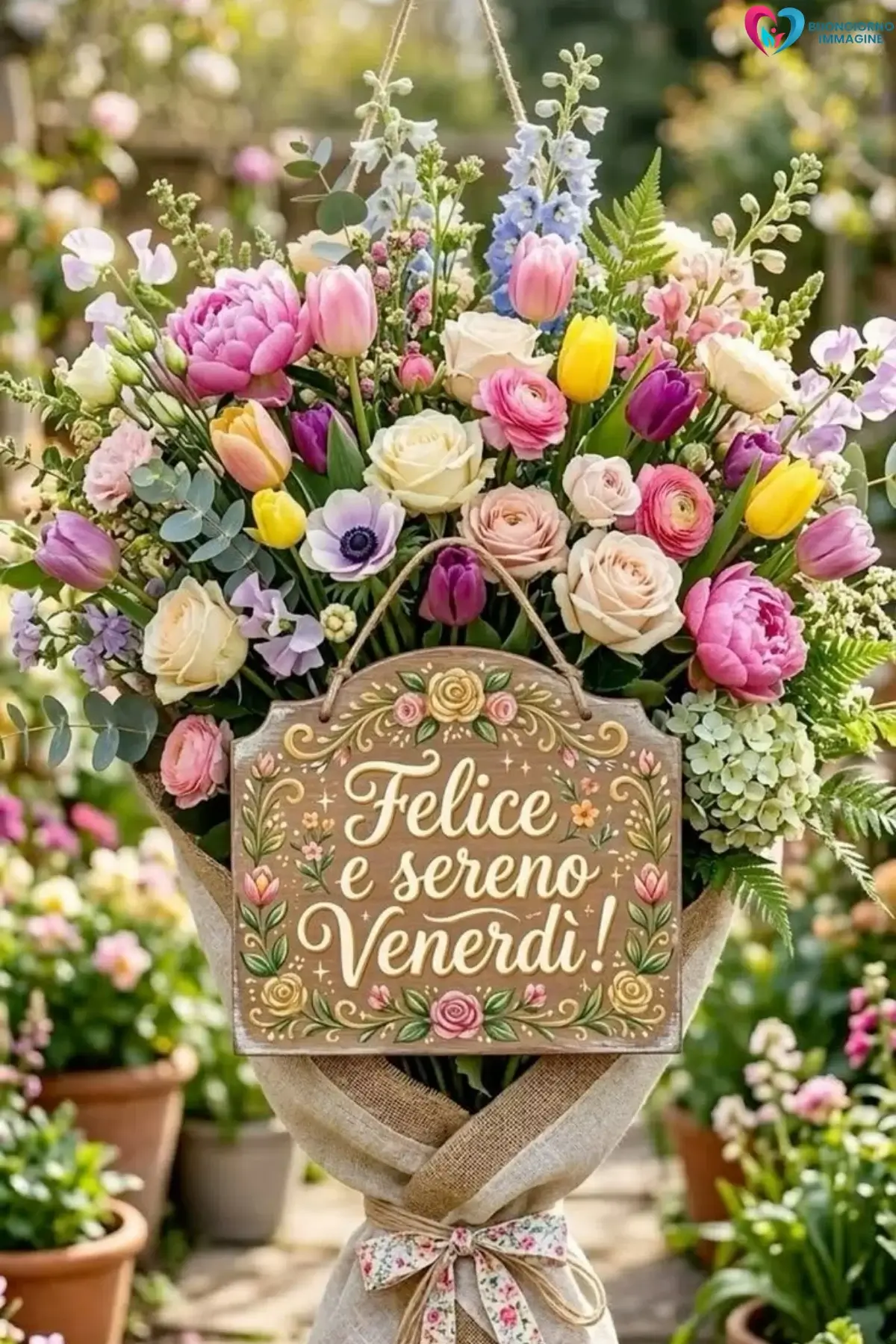 buongiorno buon venerdì immagini con energia luminosa