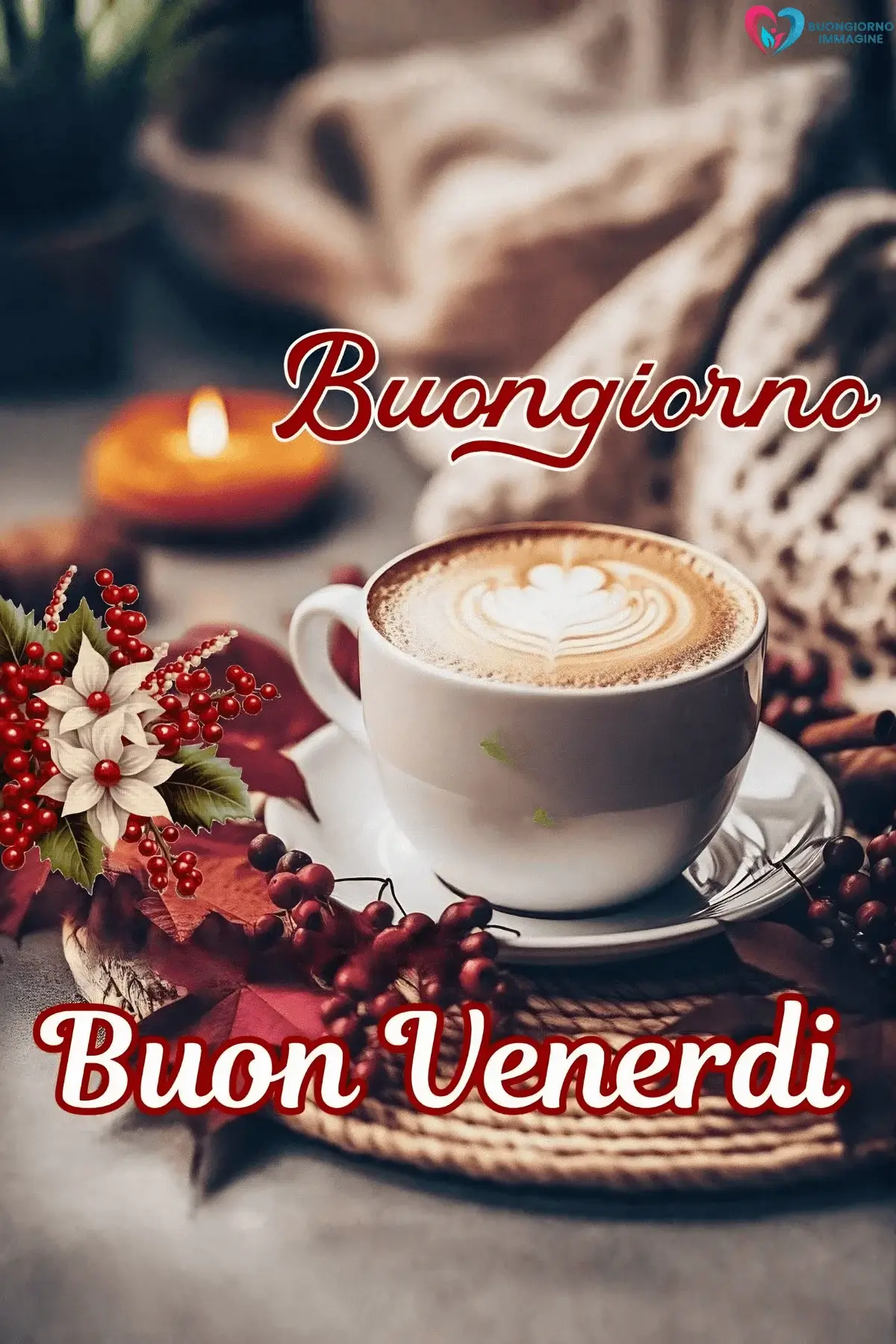 buongiorno buon venerdì immagini con natura luminosa