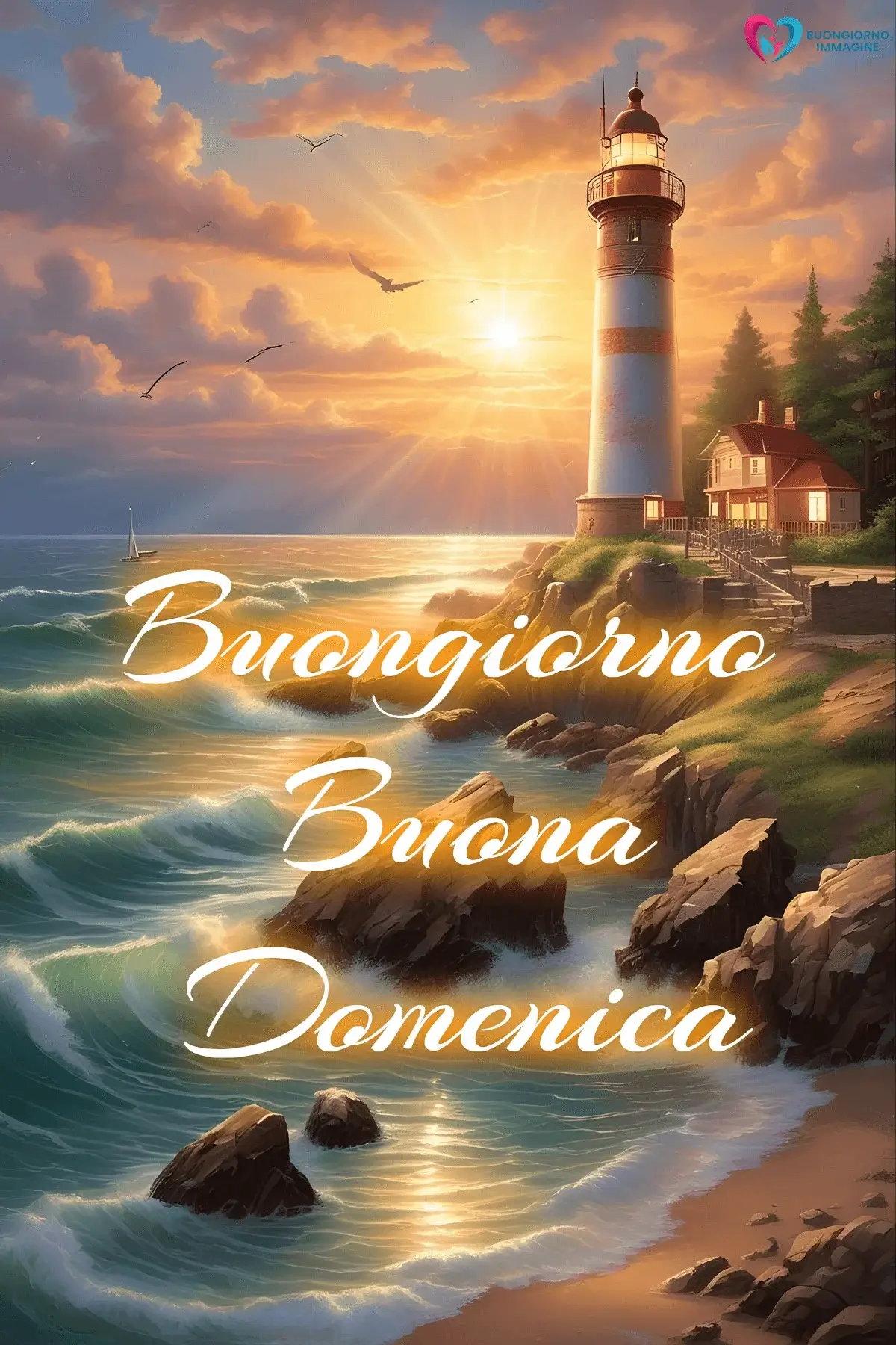 buongiorno buona domenica con parole gentili