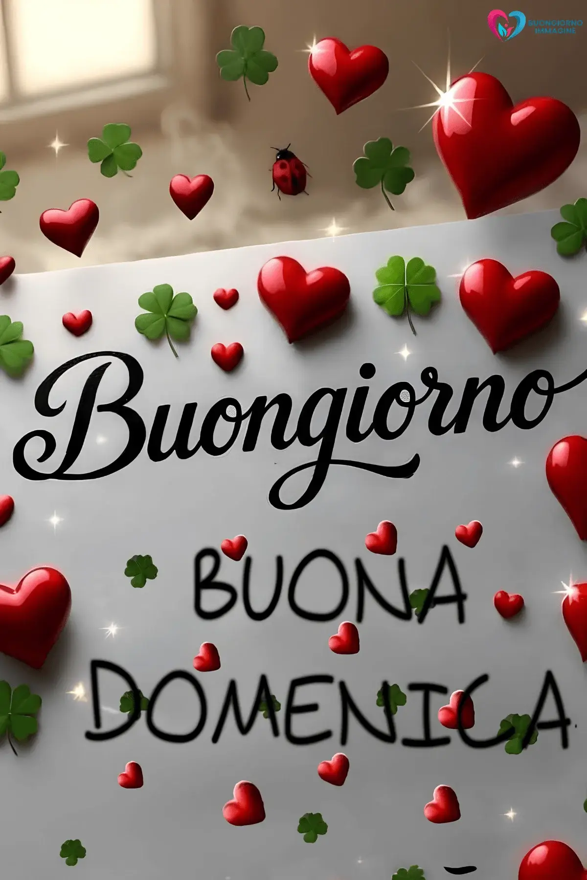 buongiorno buona domenica con pensieri belli e positivi