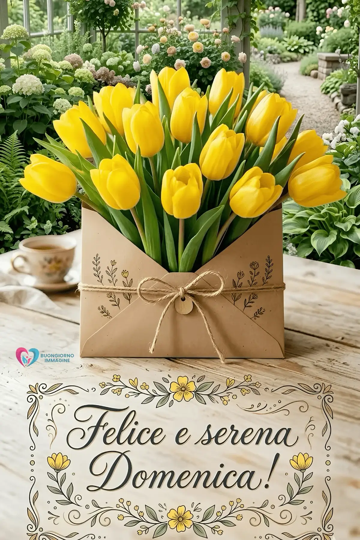 buongiorno buona domenica con pensieri positivi