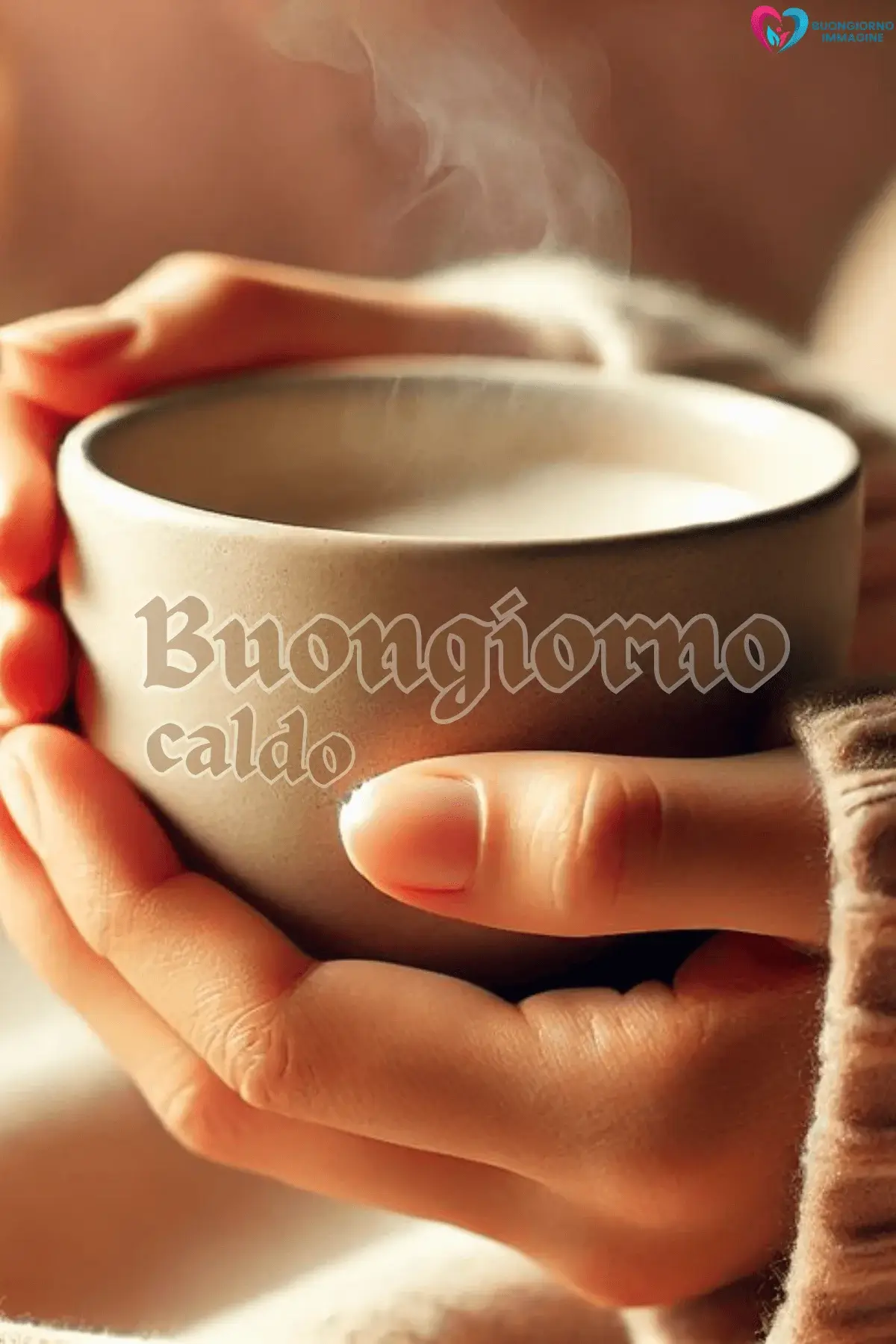 buongiorno con atmosfera cozy e relax