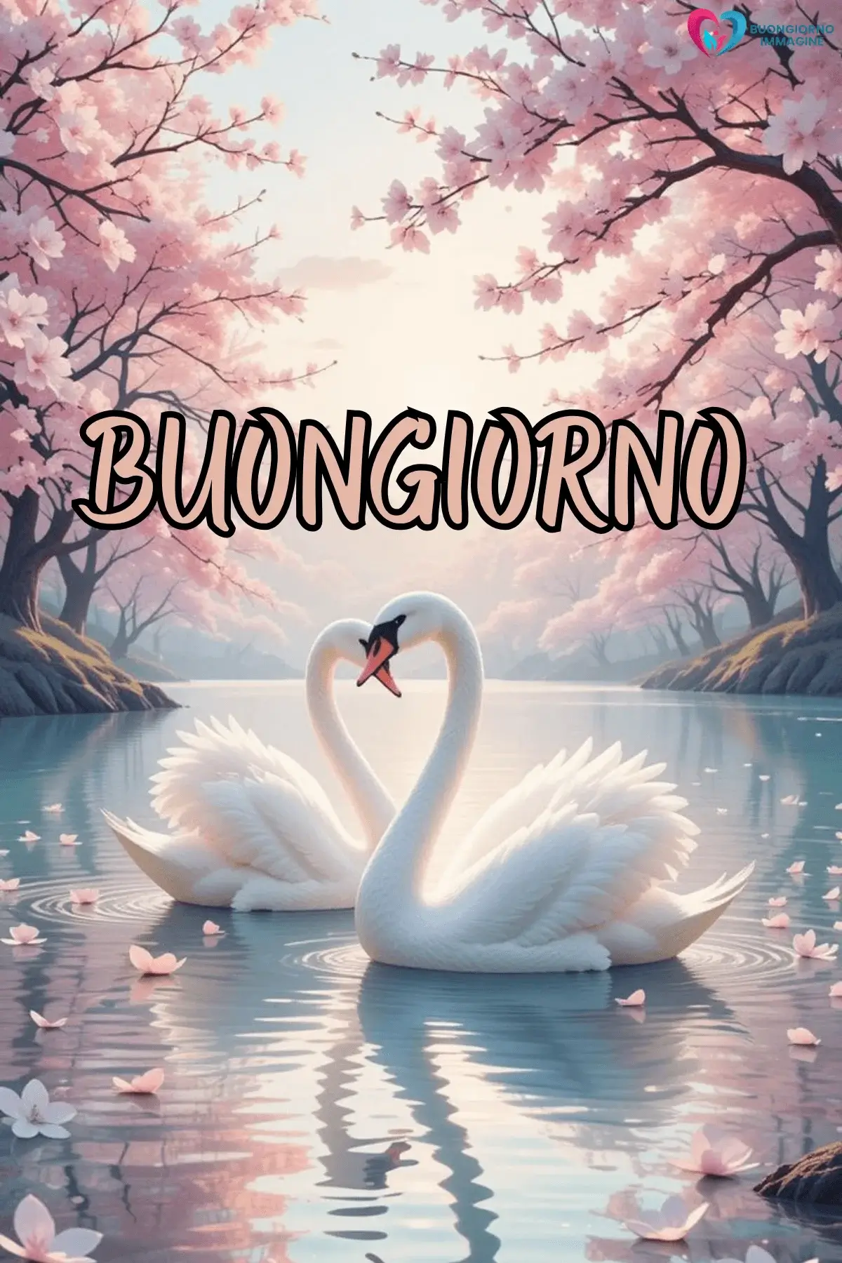 buongiorno con bouquet romantico floreale