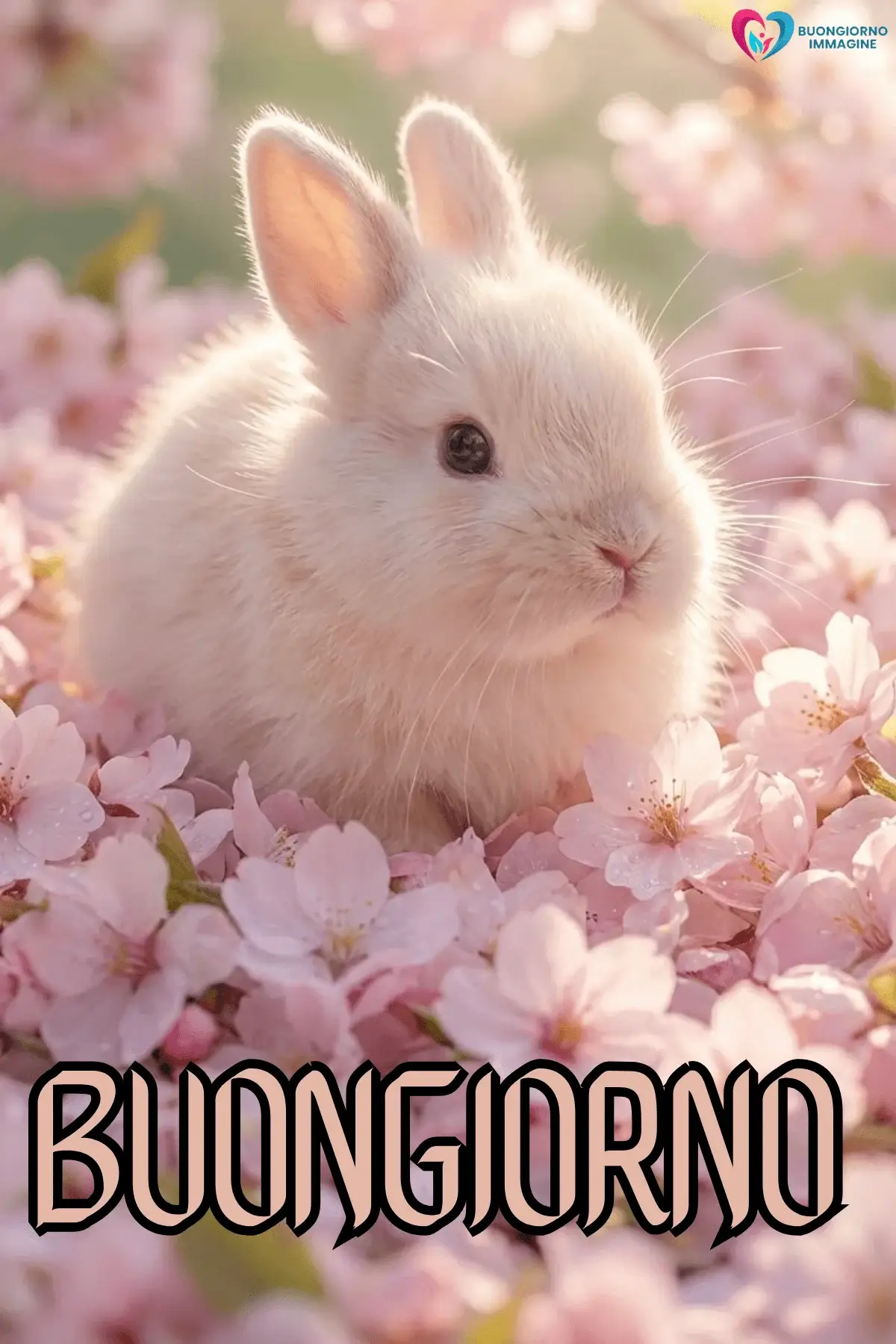 buongiorno con fiori e energia positiva