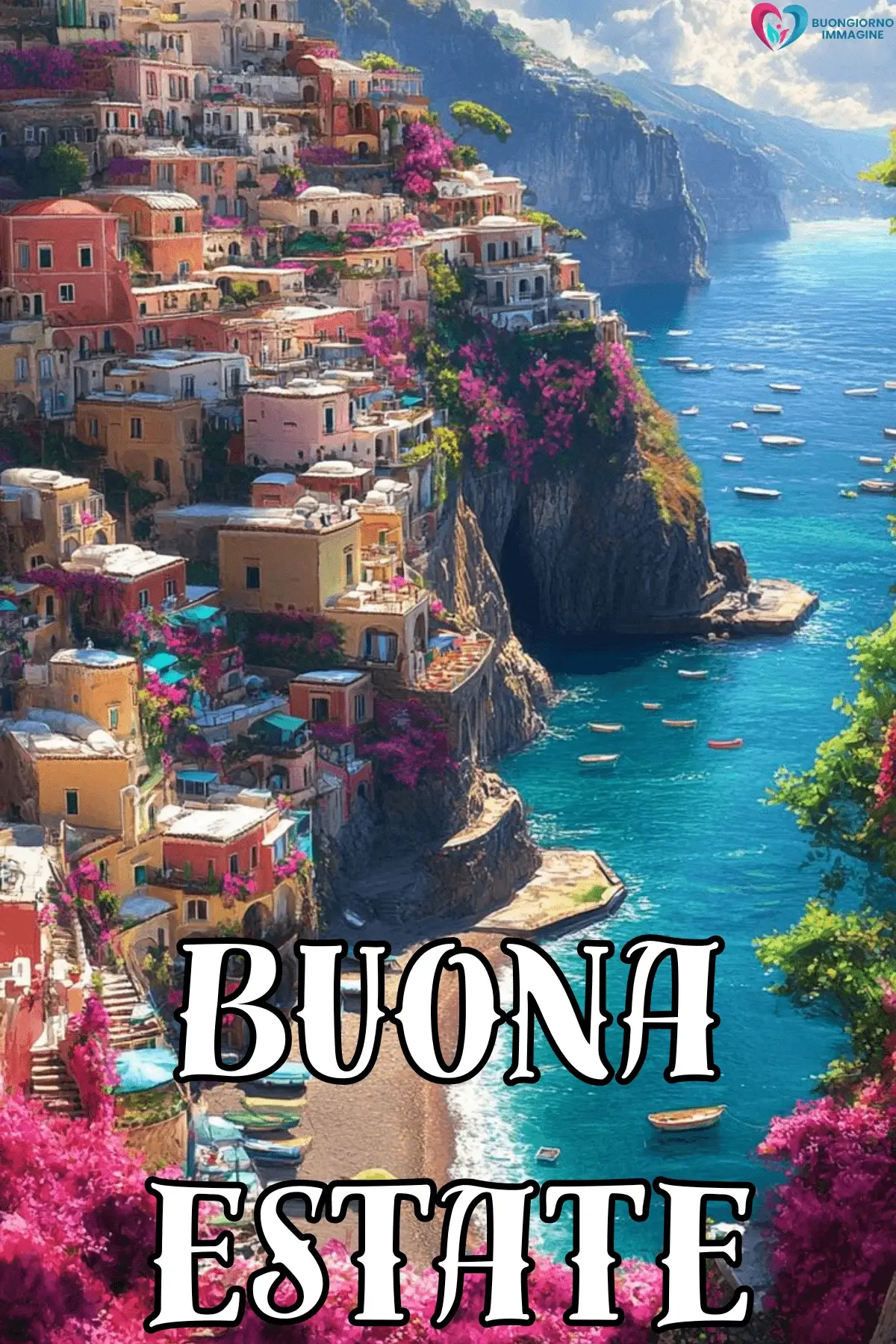 buongiorno estate whatsapp kayak tramonto mare montagne distanza