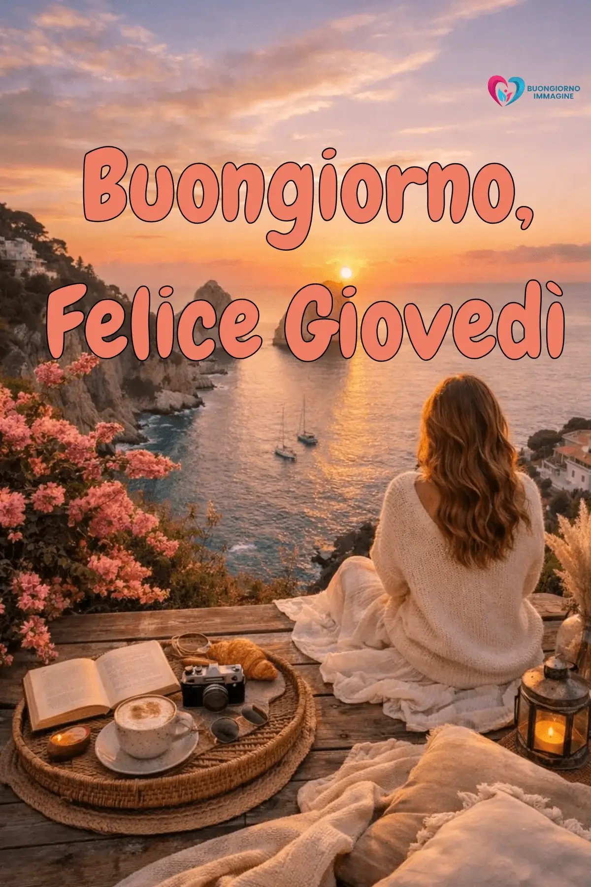 buongiorno giovedì immagini con atmosfera calma