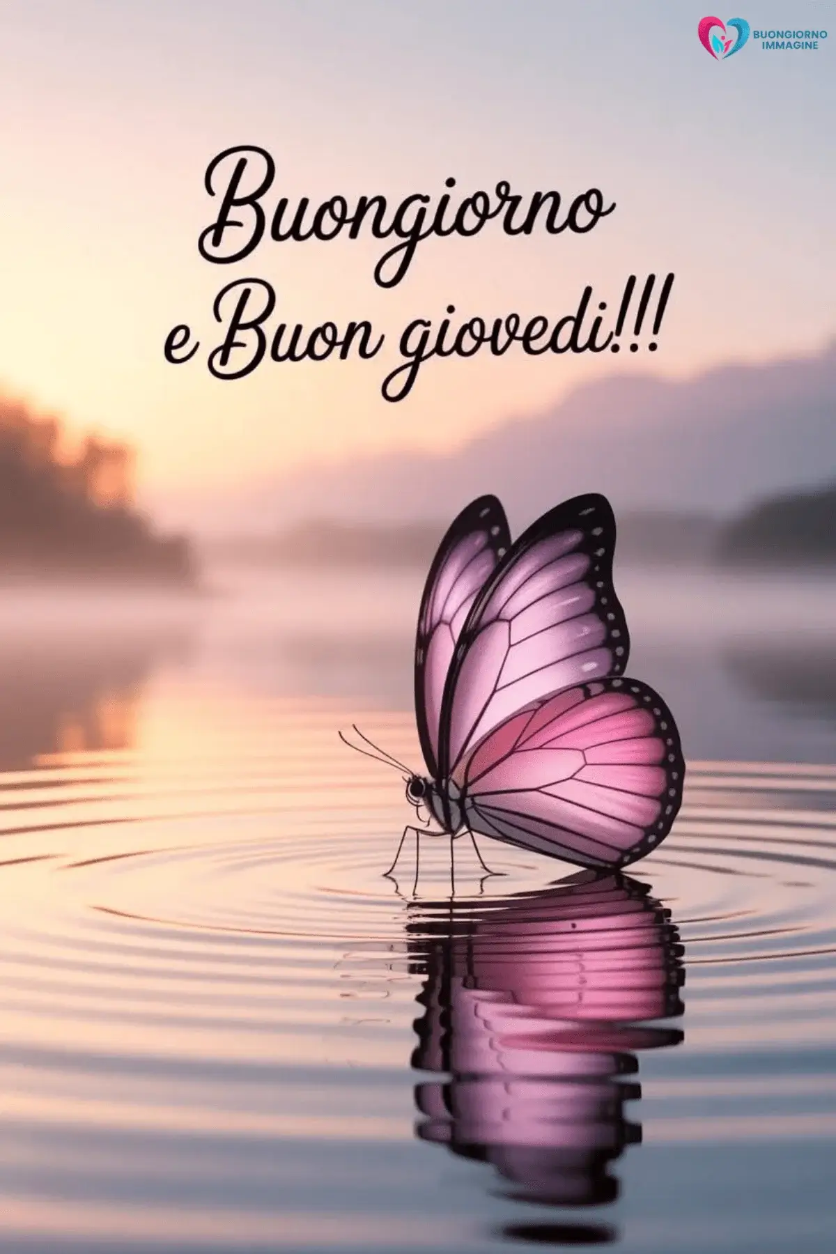buongiorno giovedì immagini con colori soft