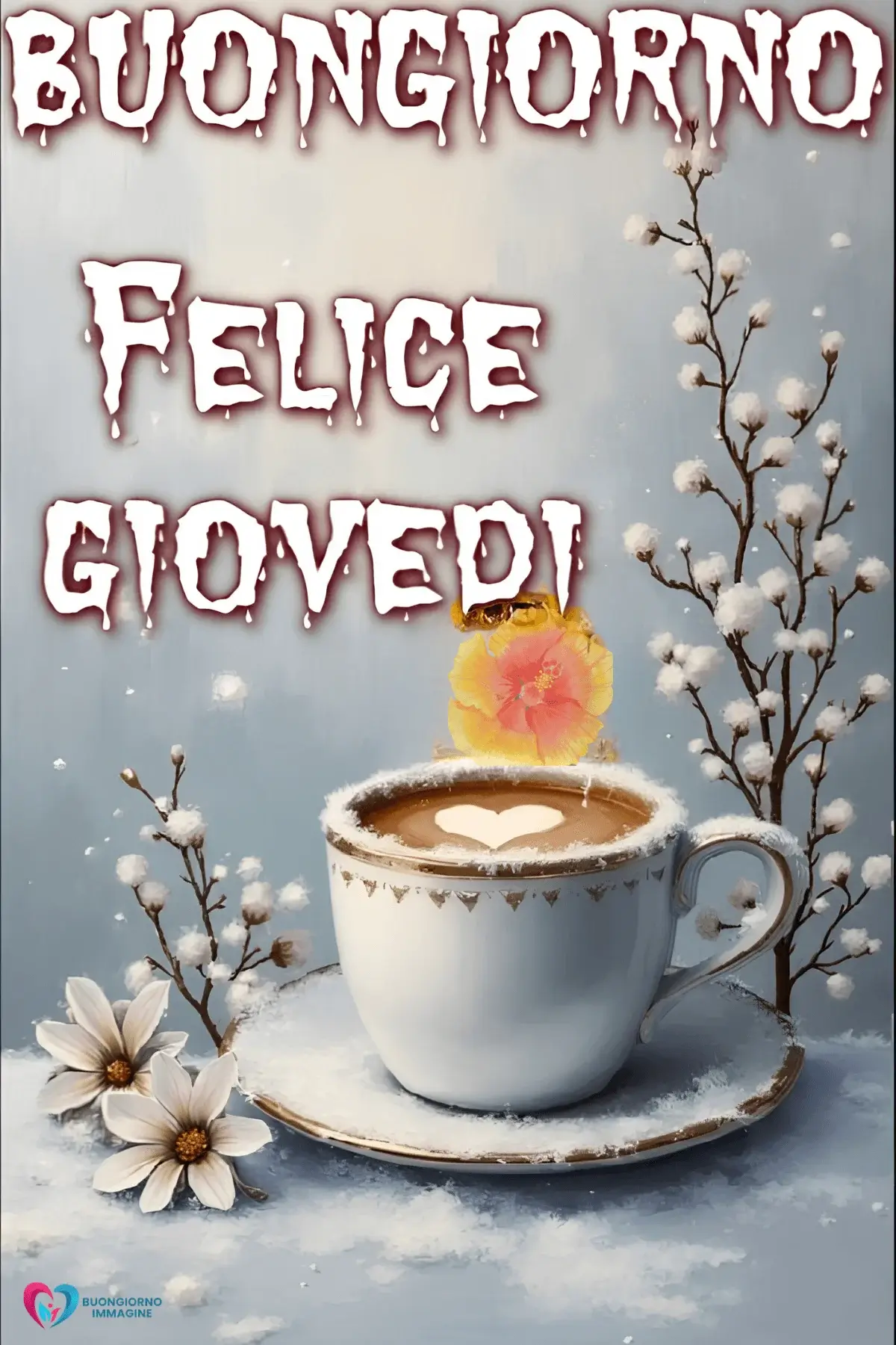 buongiorno giovedì immagini con stile elegante moderno