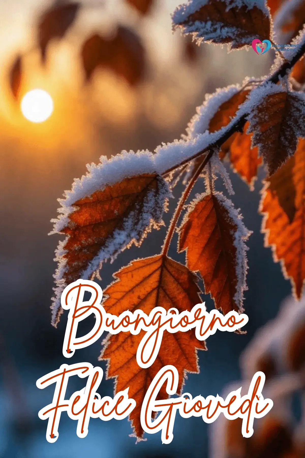buongiorno giovedì immagini con stile minimal