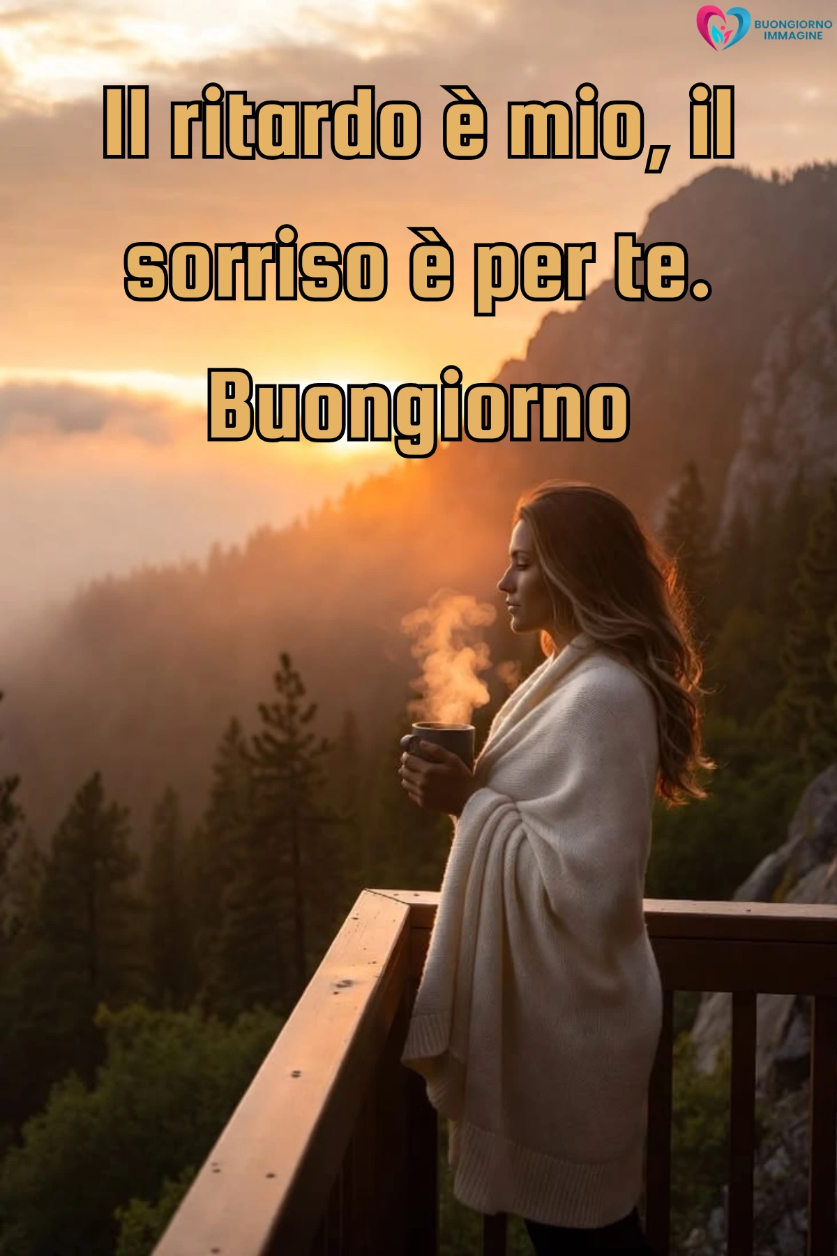 buongiorno in ritardo divertente con gatto assonnato e cuscini