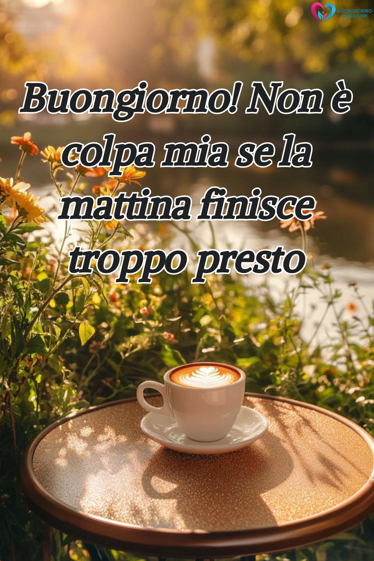 buongiorno tardi spiritoso whatsapp con caffè e biscotti freschi