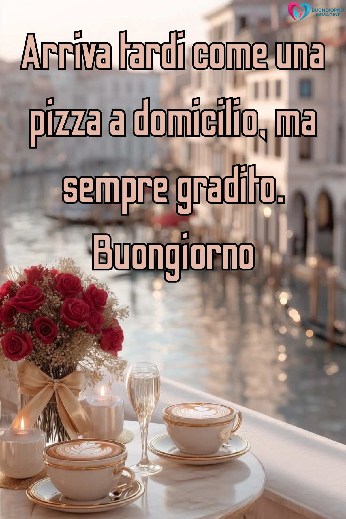 buongiorno in ritardo irresistibile con terrazza e colazione italiana