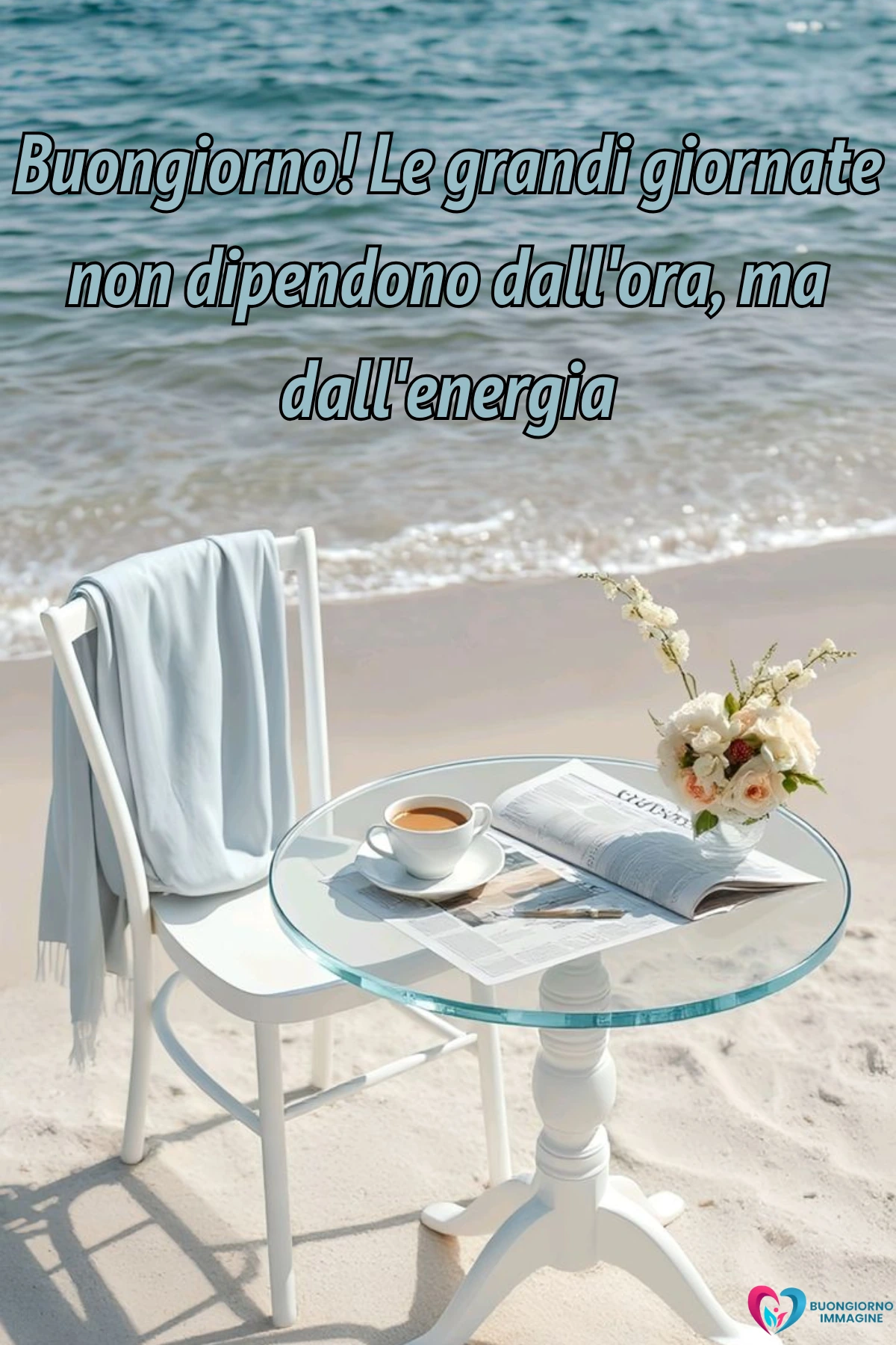 buongiorno in ritardo assonnato tardi con paesaggio luminoso del mattino