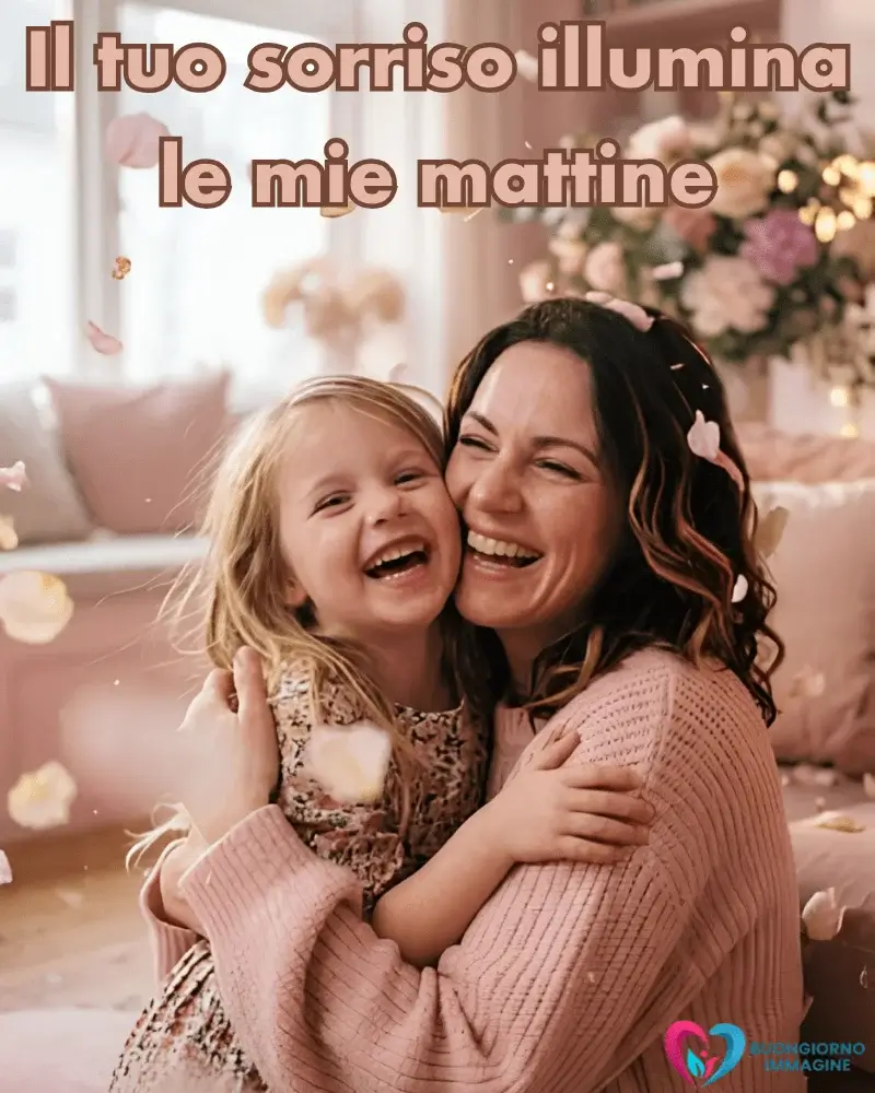 buongiorno mamma con amore infinito