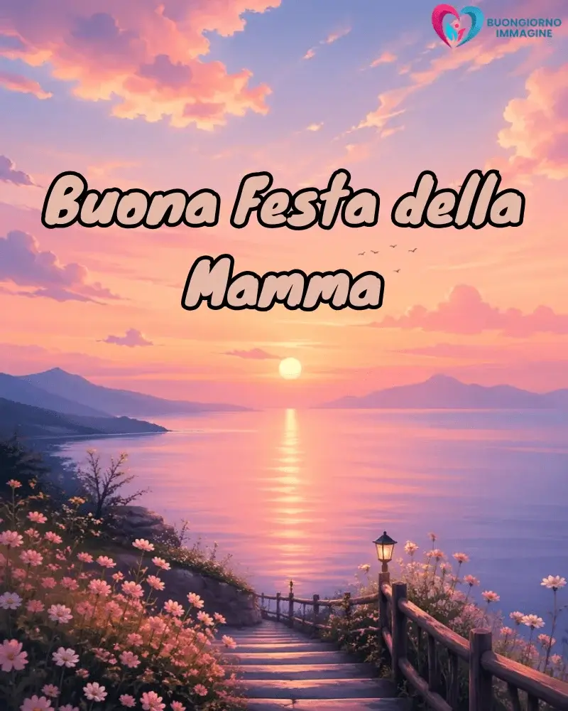 buongiorno mamma con felicità