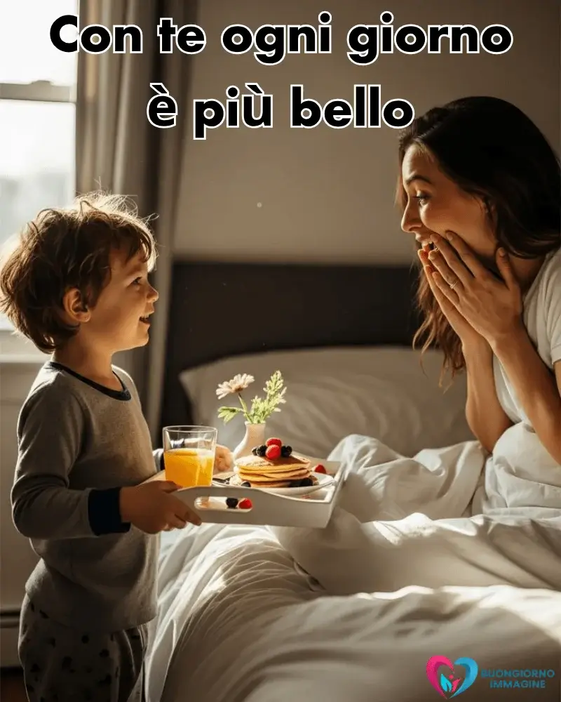 buongiorno mamma con messaggi dolci