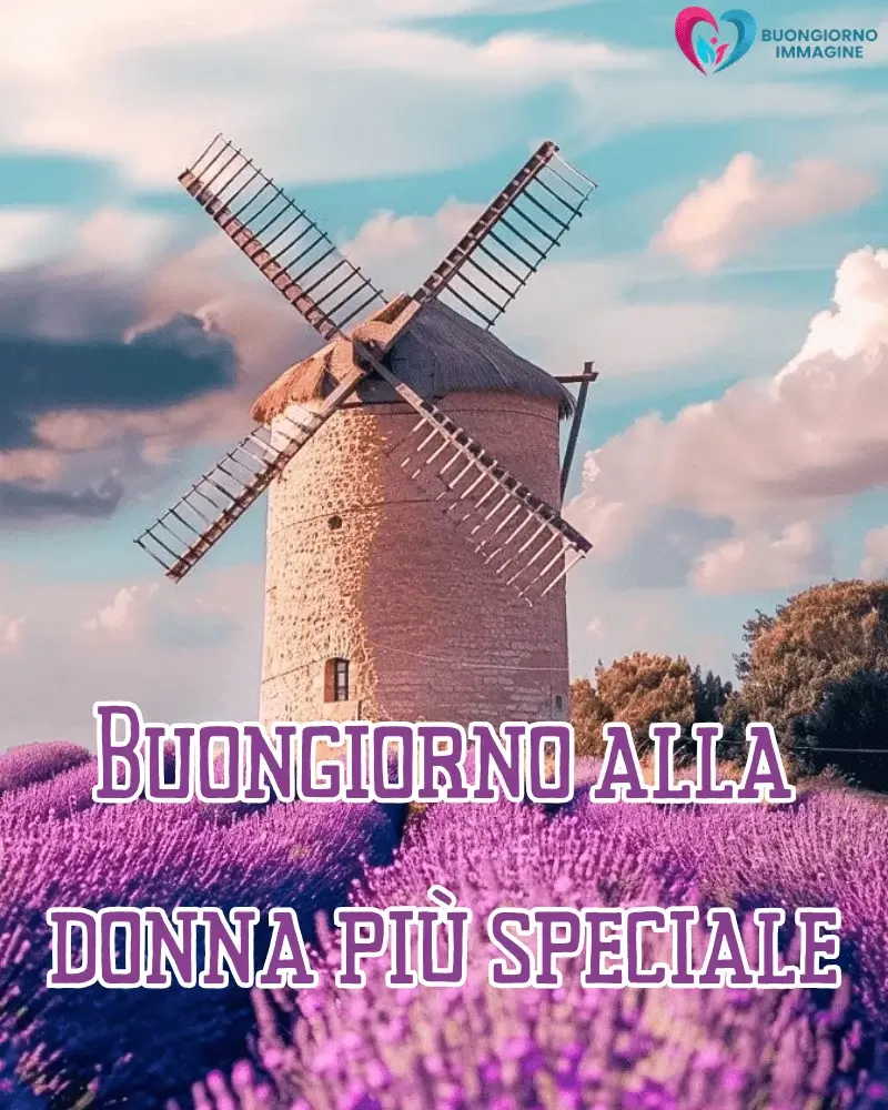 buongiorno mamma con sorriso
