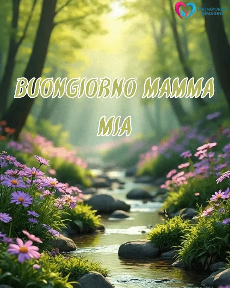 buongiorno mamma con vibes positive