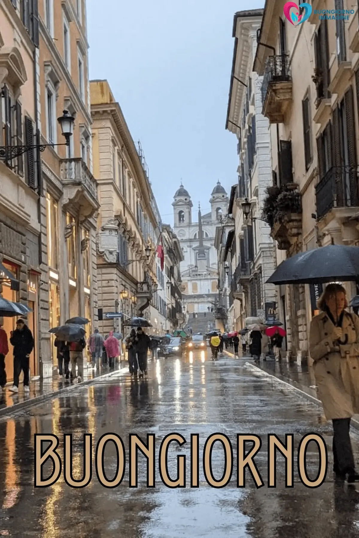 buongiorno pioggia con calma interiore