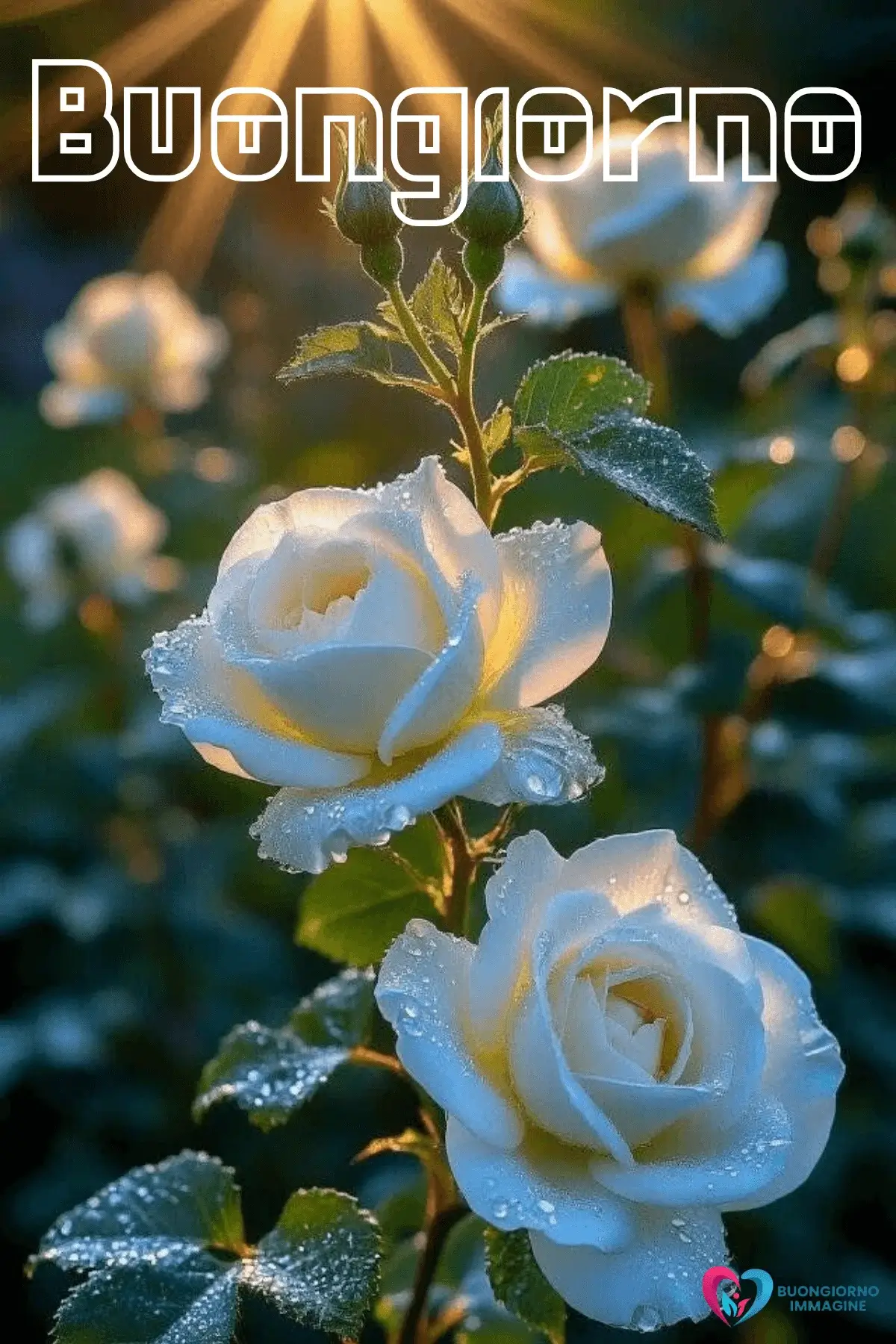 buongiorno pioggia con citazioni serene