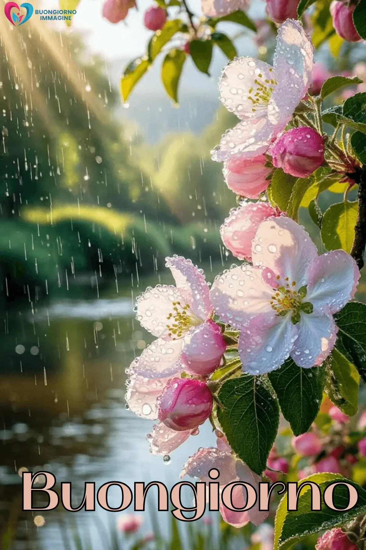 buongiorno pioggia con giornata tranquilla